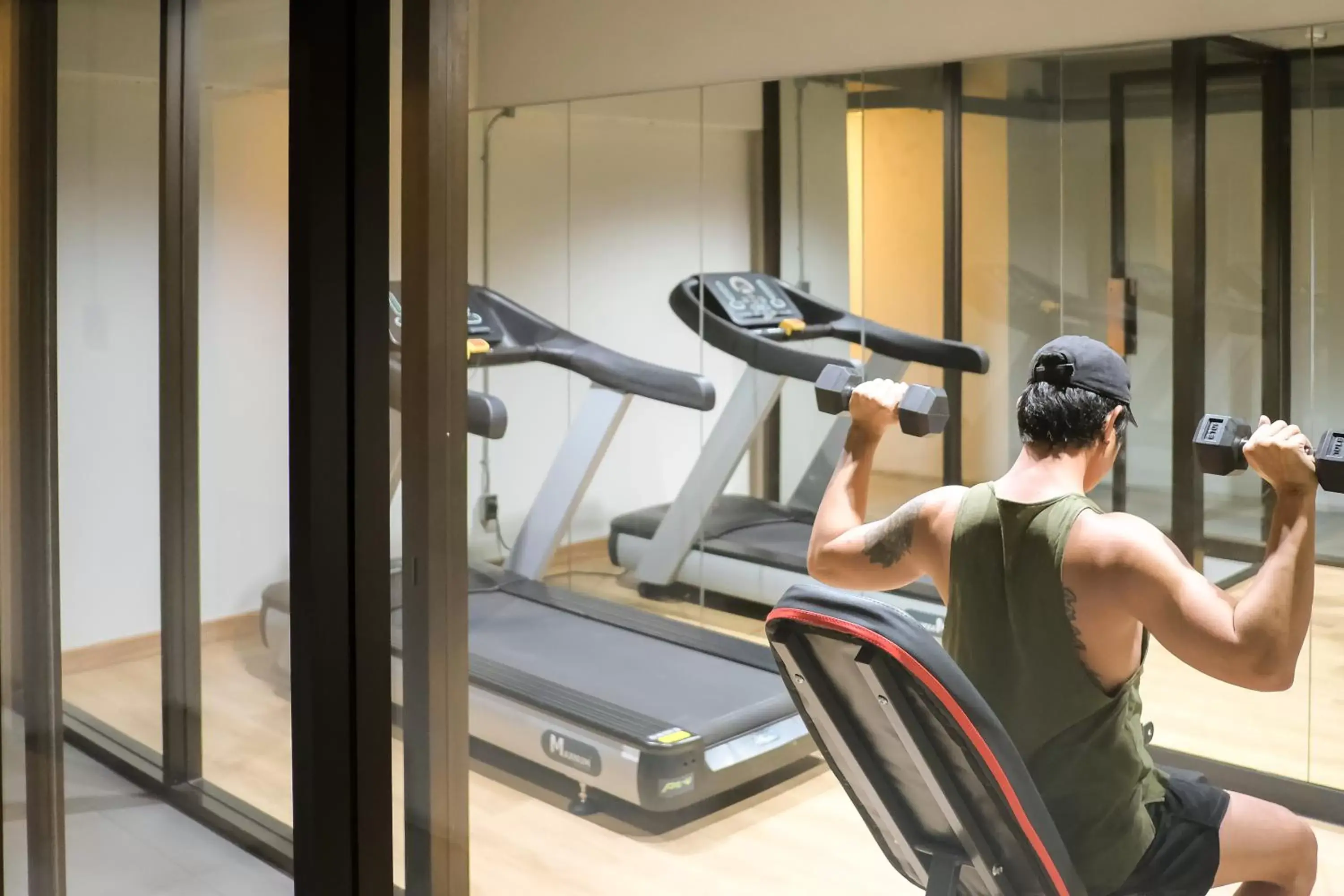 Fitness centre/facilities, Fitness Center/Facilities in THA City Loft Hotel by TH District
