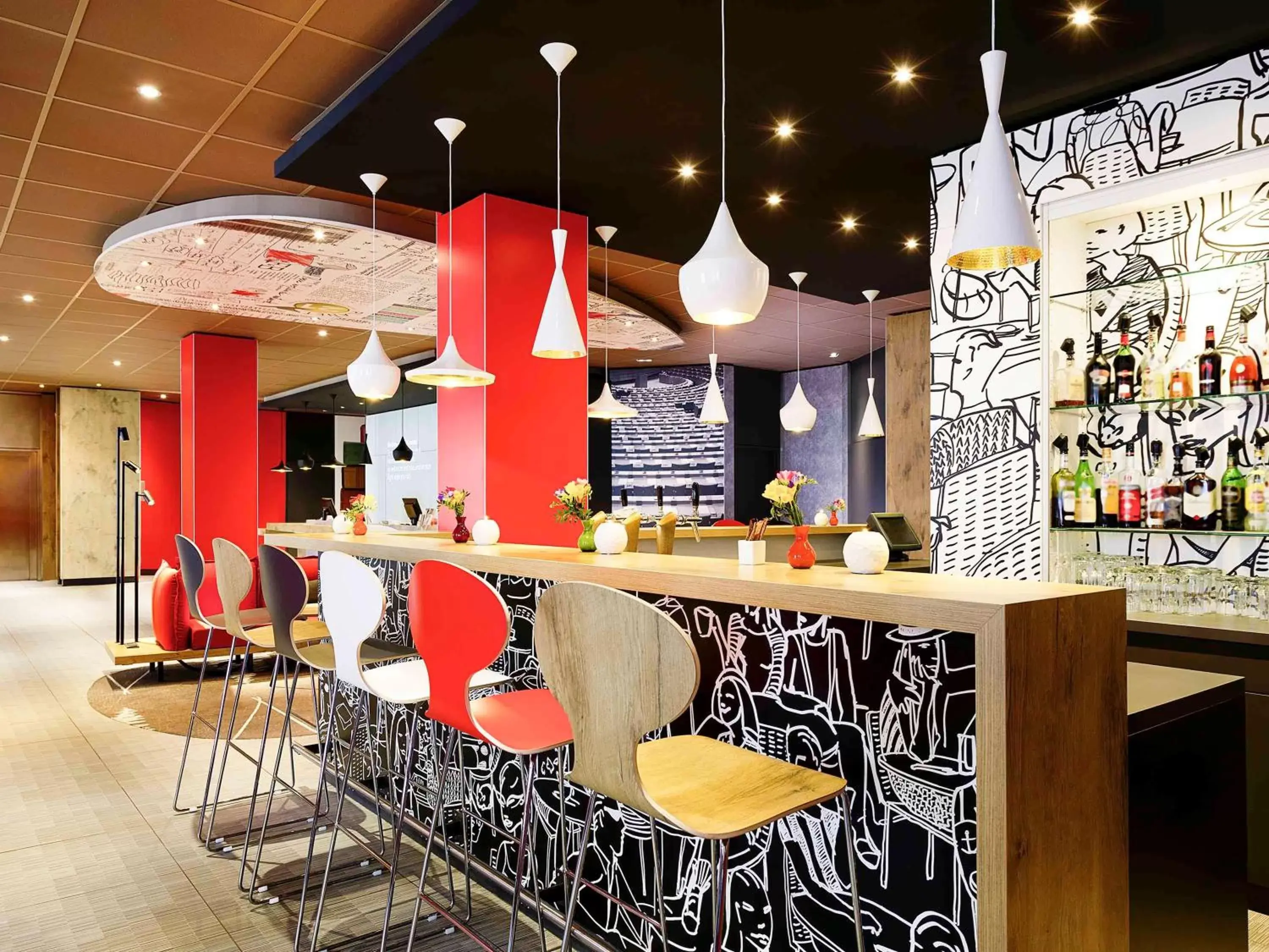 Lounge or bar in ibis Hotel Hamburg Alster Centrum