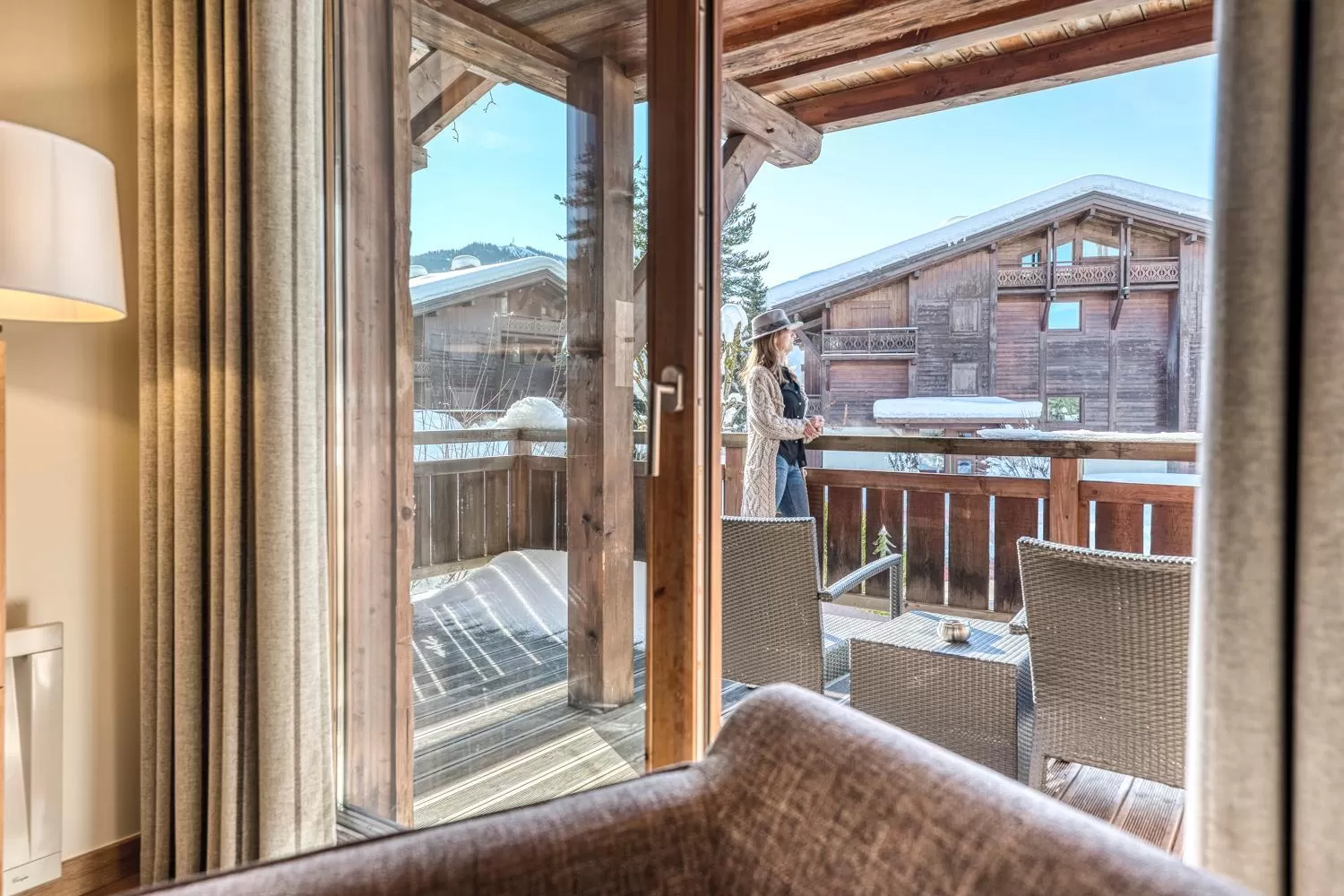 Day in Les Loges Blanches Megève