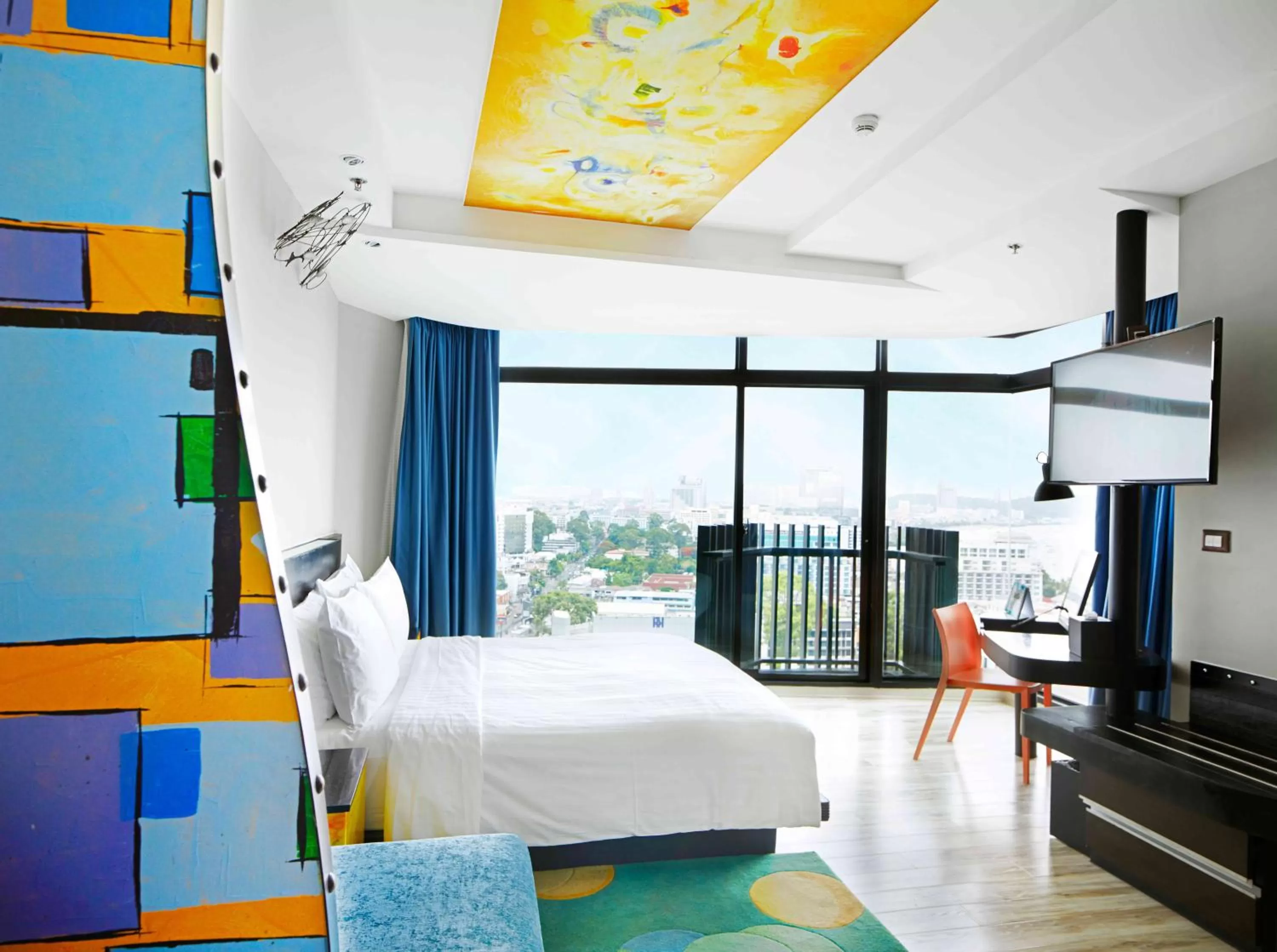 Junior Corner Ocean View room in Siam At Siam Design Hotel Pattaya