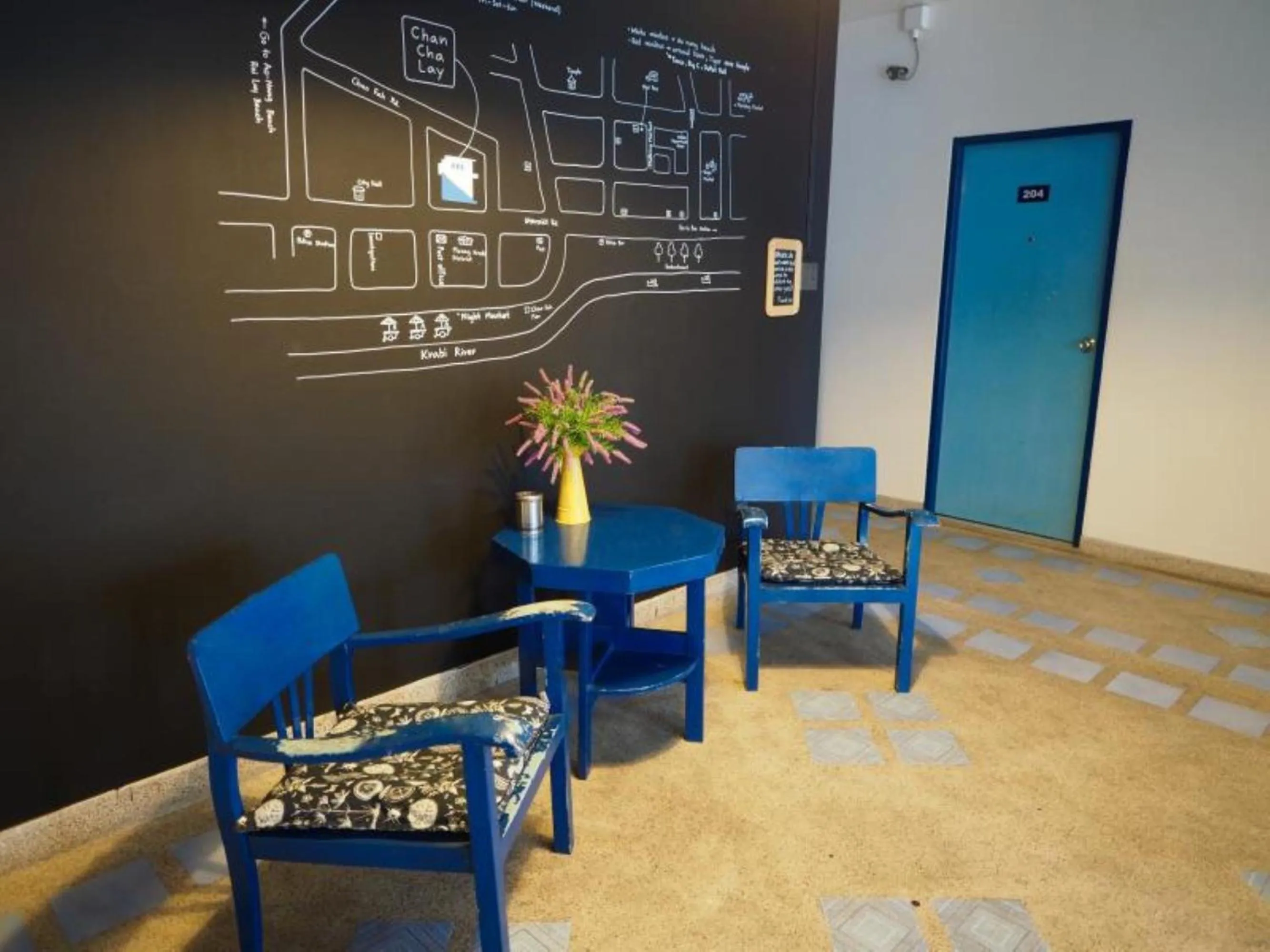 Balcony/Terrace in Chanchalay Hip Hostel SHA Extra Plus