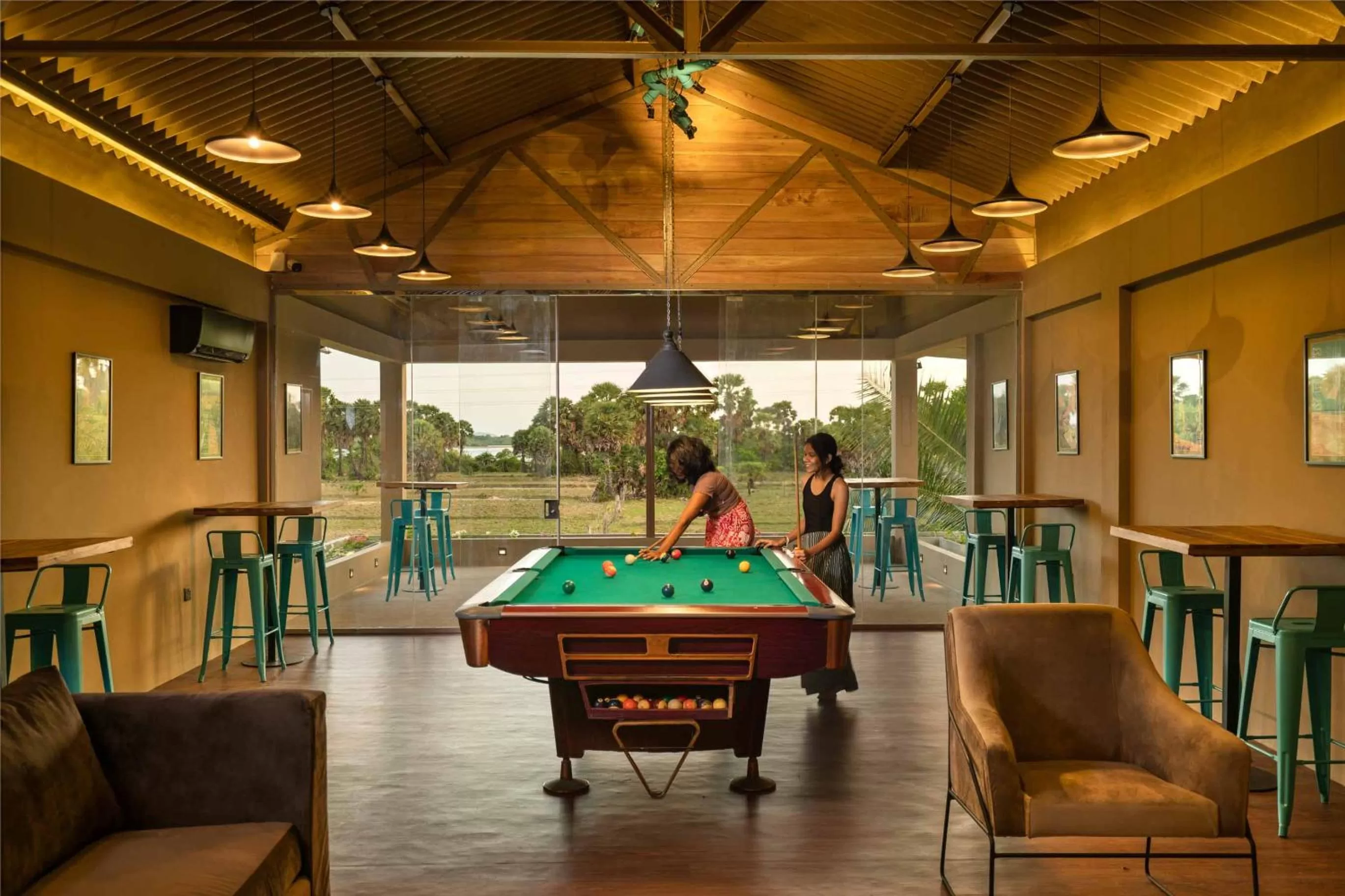 Billiard in Palmera Eco Resorts Nilaveli