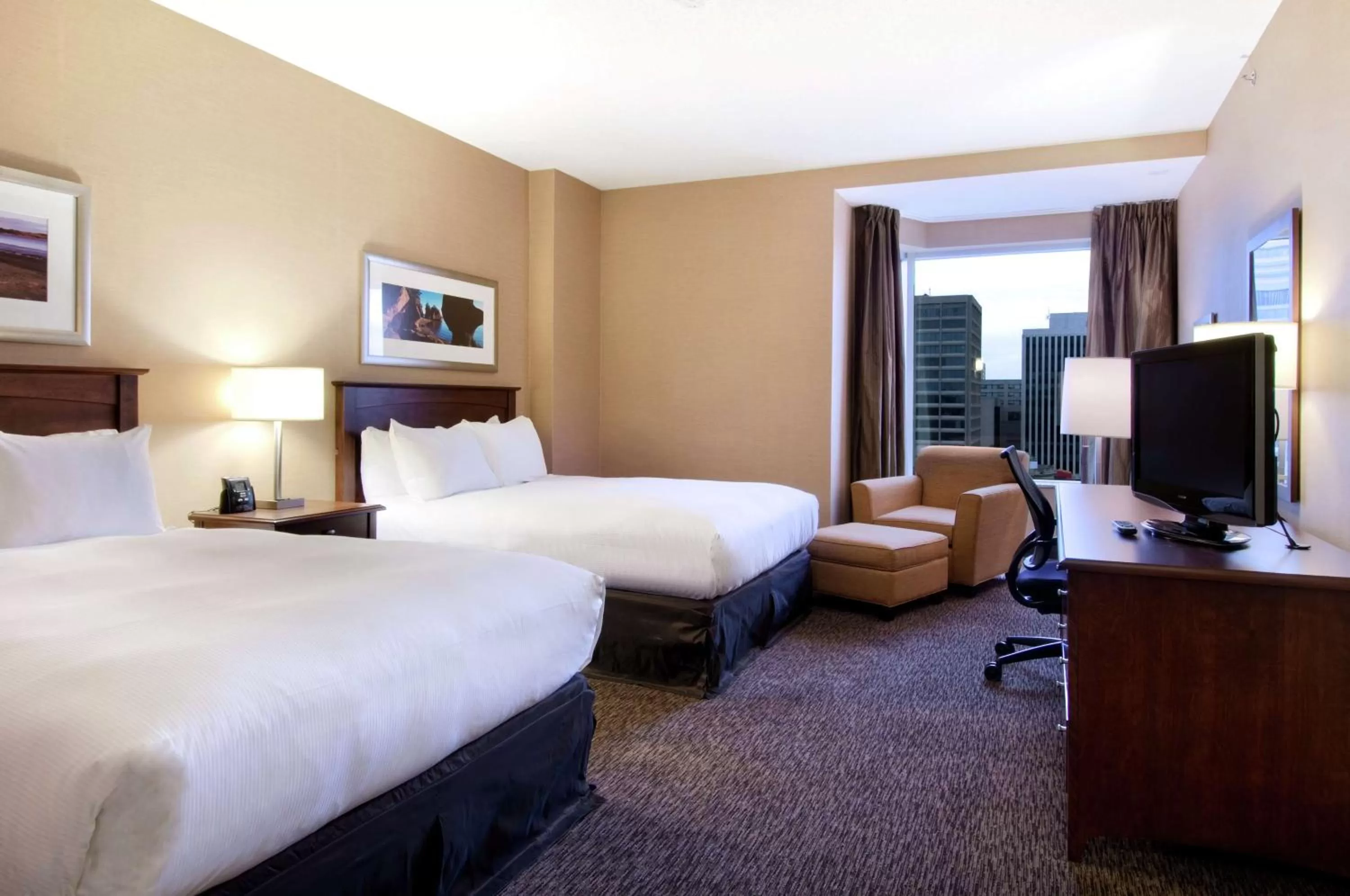 Bed in Hilton Saint John