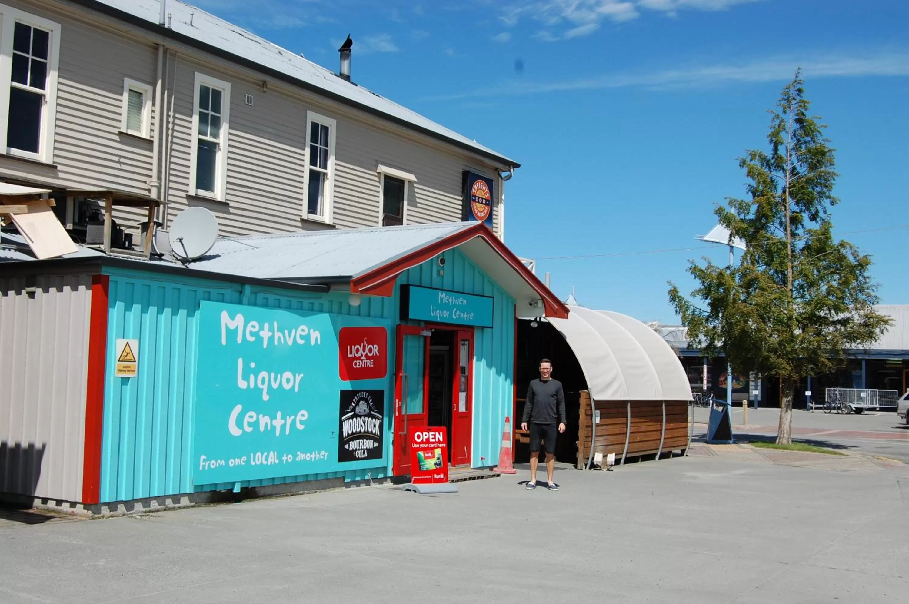 Staff in The Brown Pub
