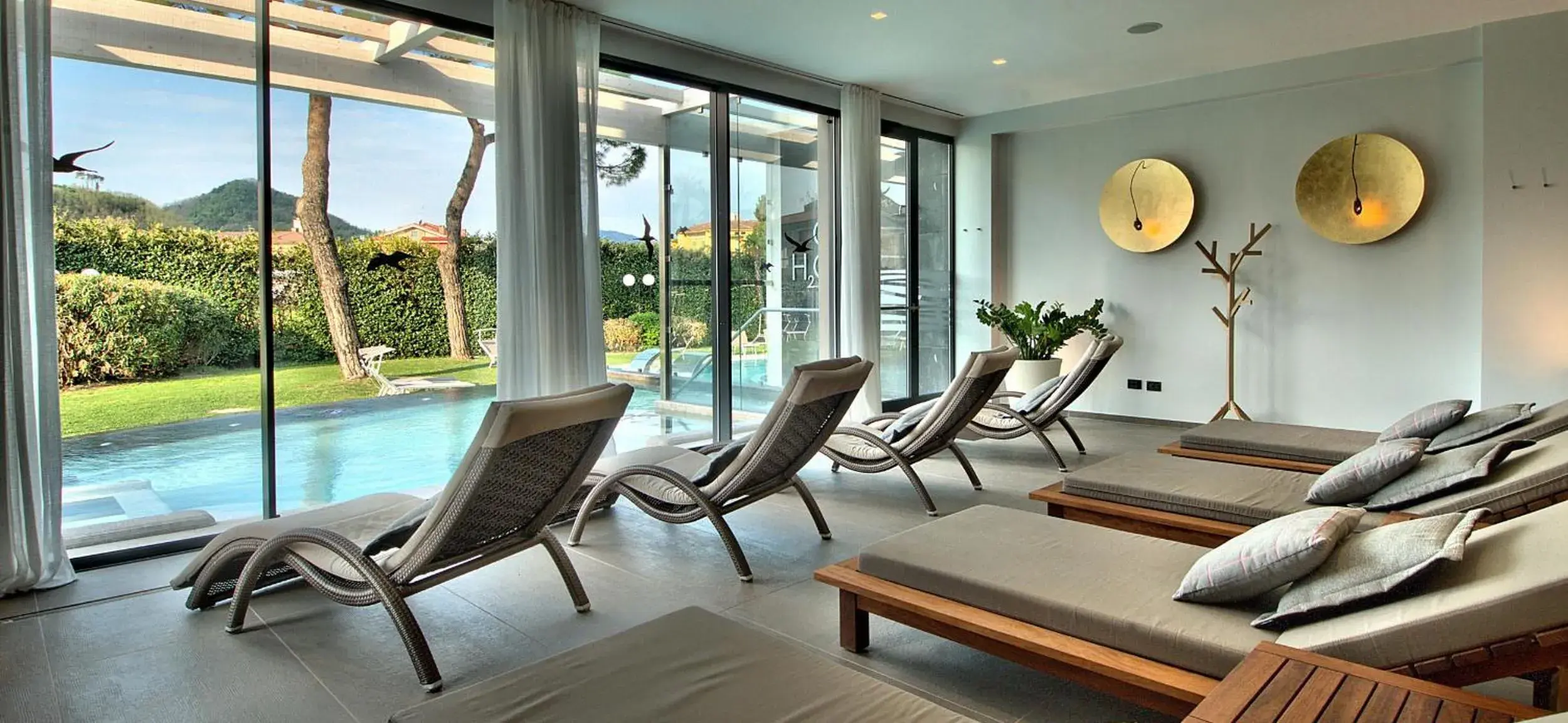 Swimming pool, Seating Area in Esplanade Tergesteo - Luxury Retreat