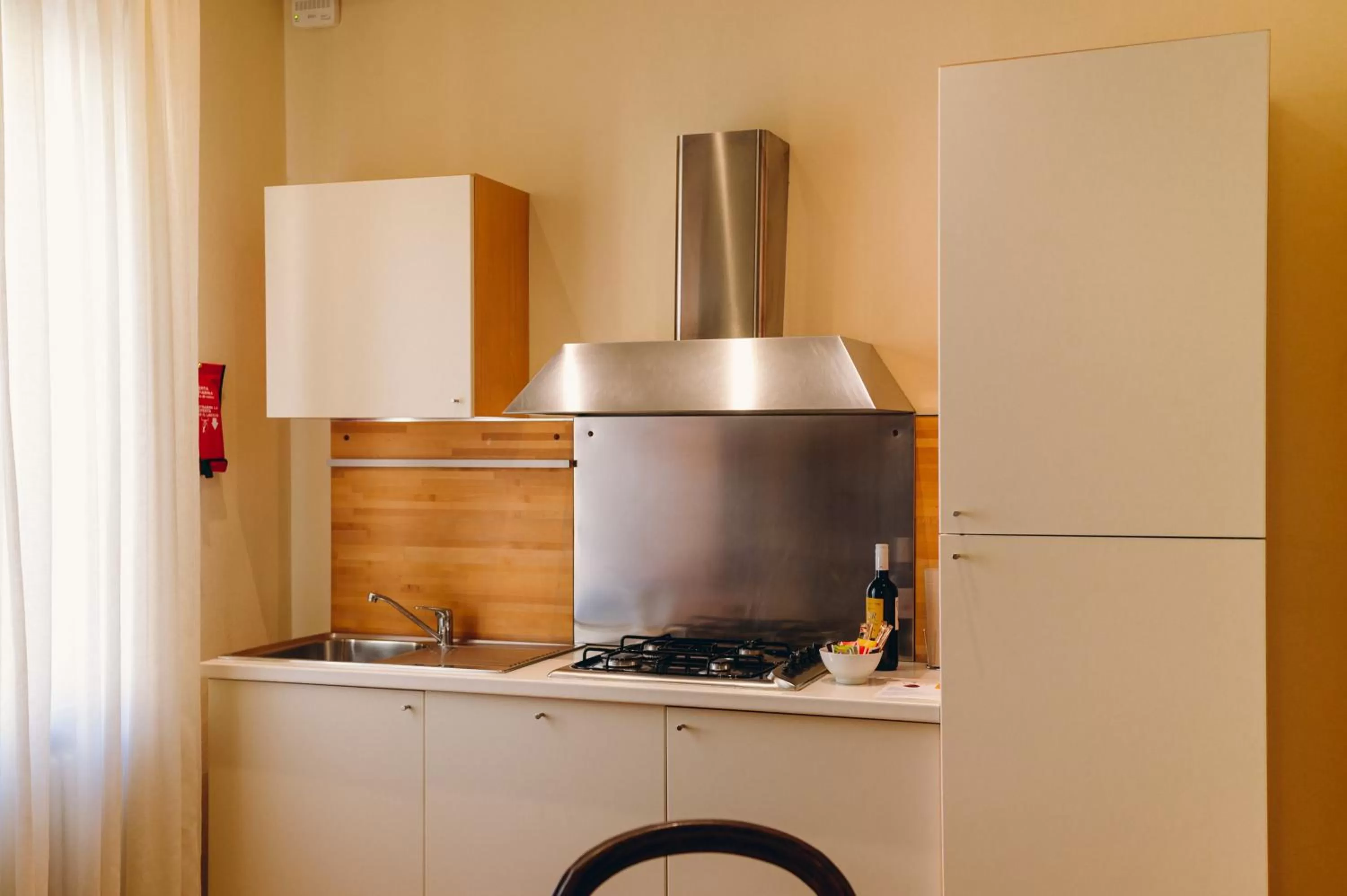 Kitchen or kitchenette in Exclusive Aparthotel La Reunion