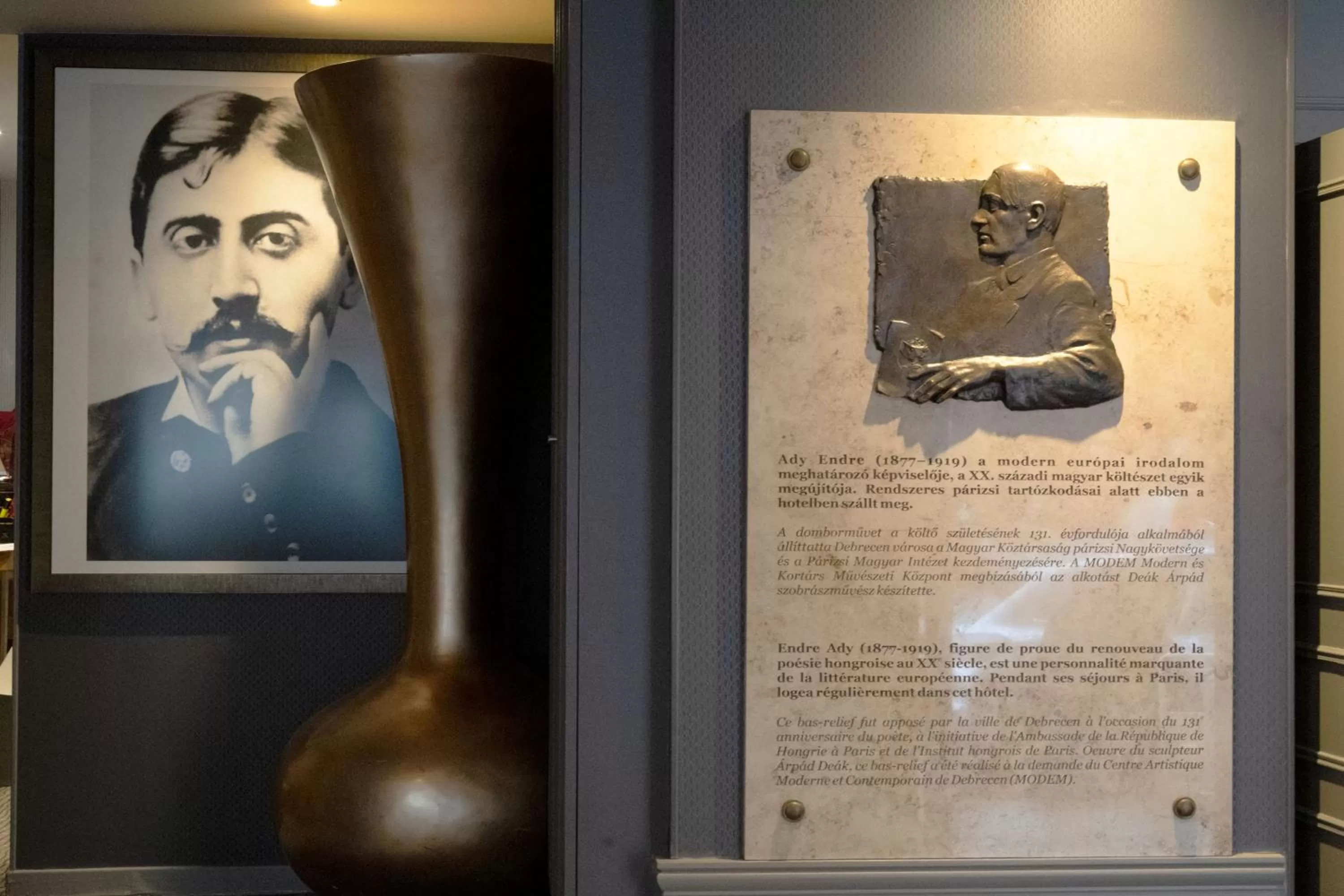 Decorative detail in Hotel Litteraire Le Swann, BW Premier Collection