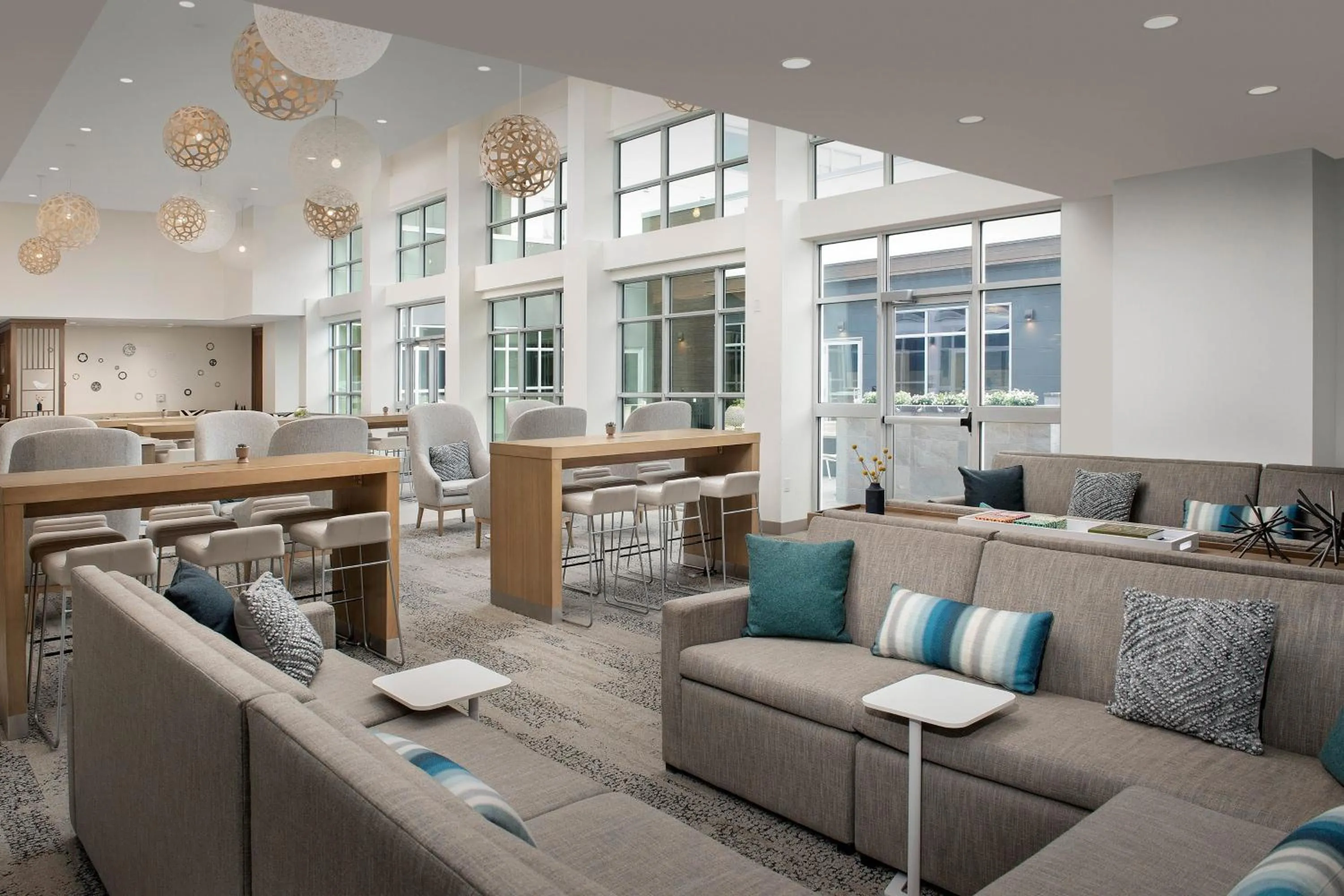 Lobby or reception in Element Portland Beaverton