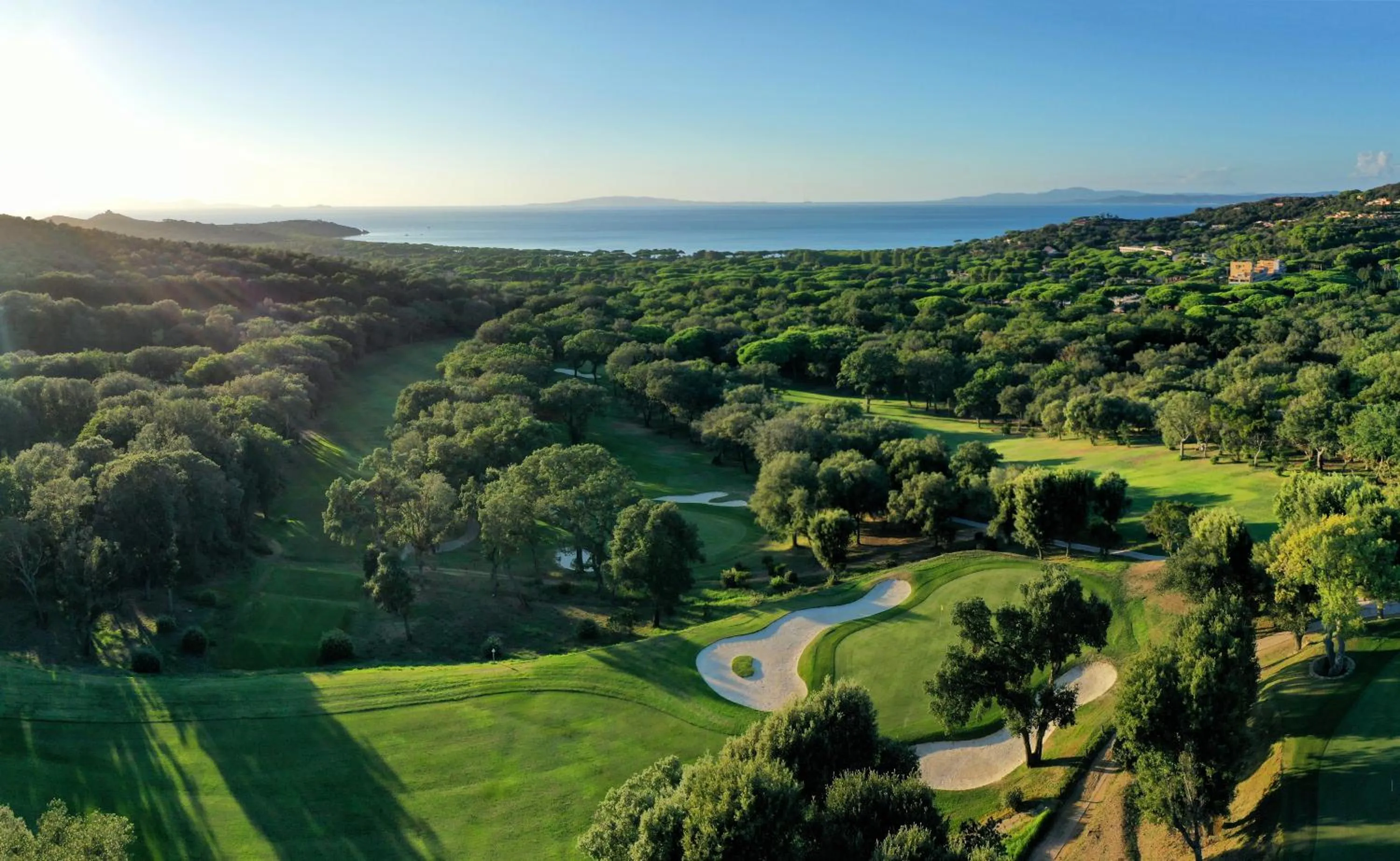 Golfcourse in Golf Hotel Punta Ala