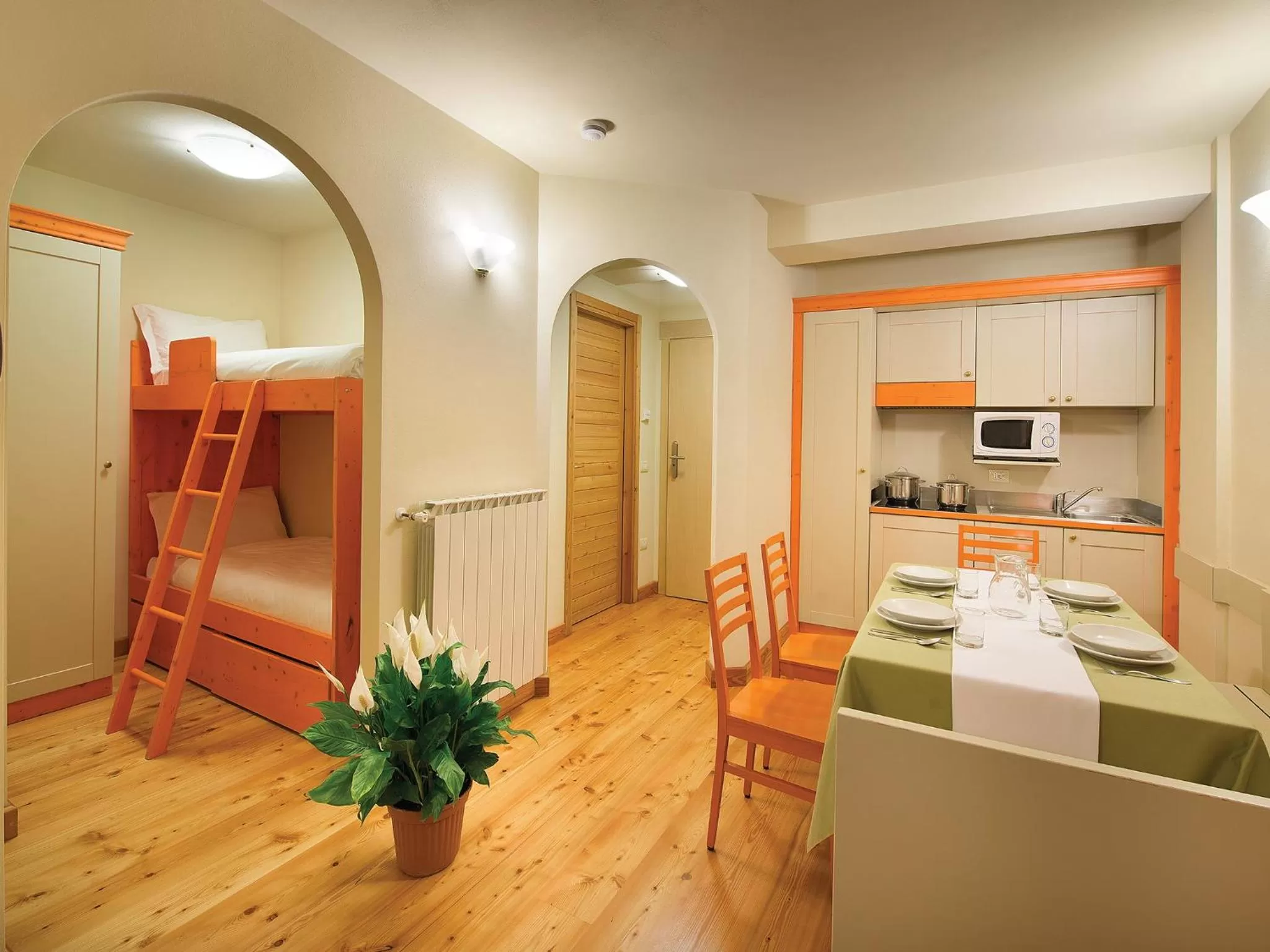 Dining area in Residence Club Ponte Di Legno