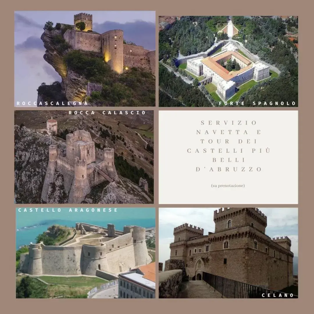 Nearby landmark, Bird's-eye View in Il Castello di Atessa