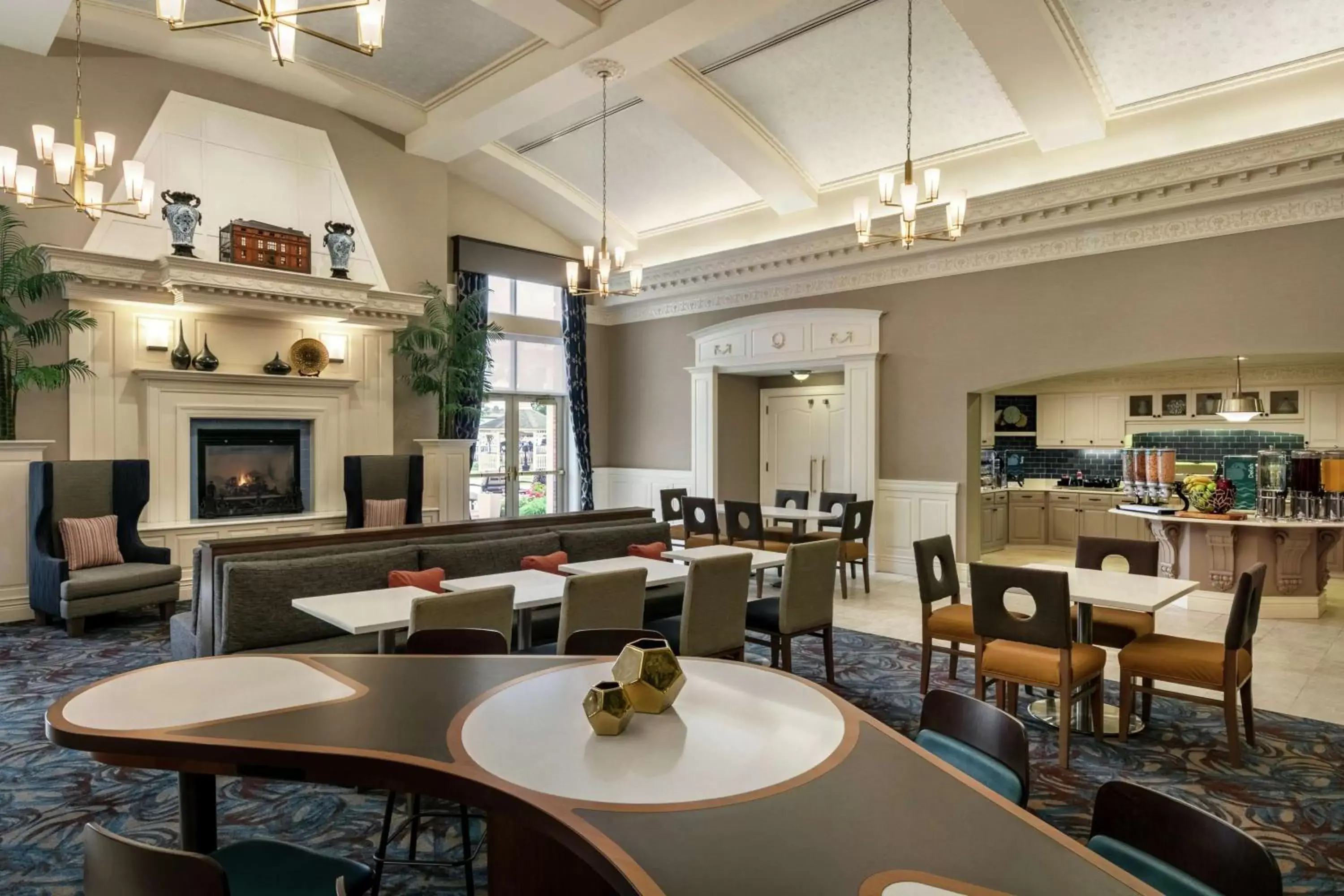 Dining area, Restaurant/Places to Eat in Homewood Suites by Hilton Harrisburg East-Hershey Area