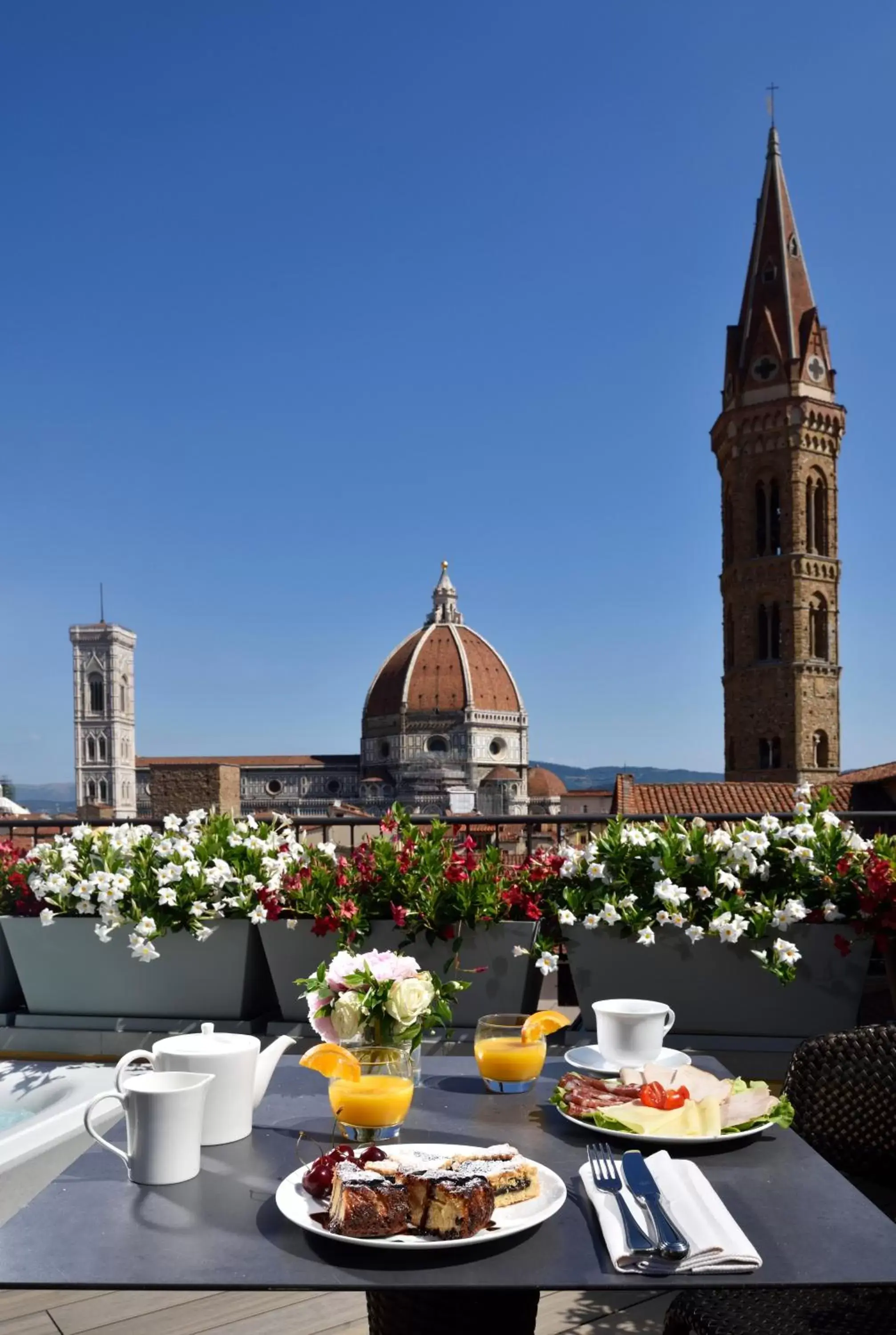 City view in San Firenze Suites & Spa