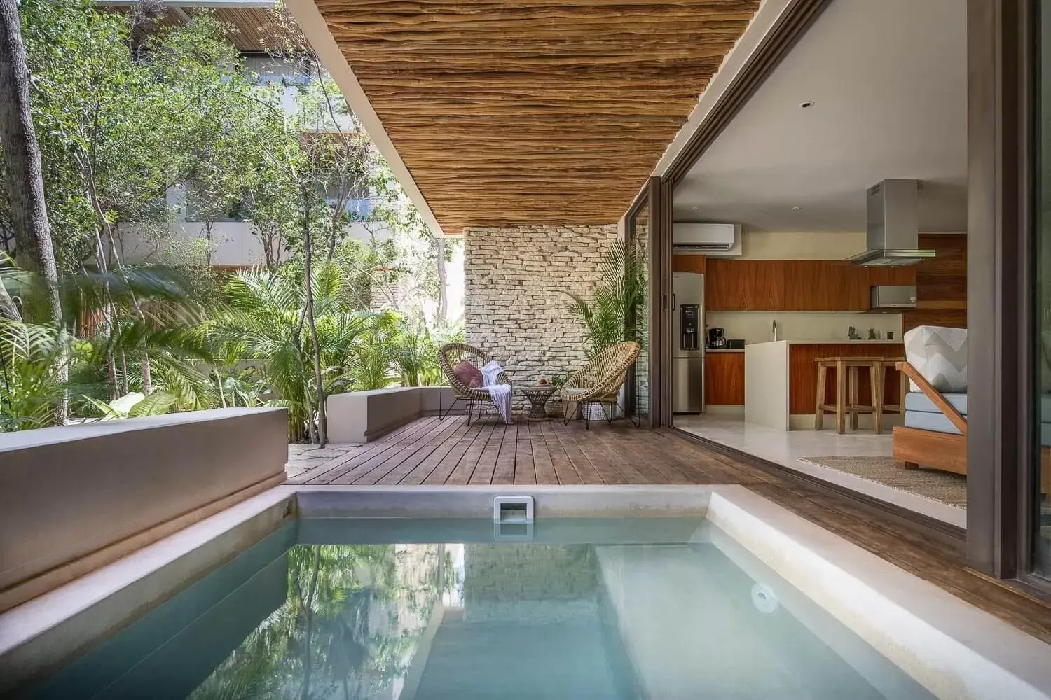 Photo of the whole room, Swimming Pool in Copal Tulum Hotel