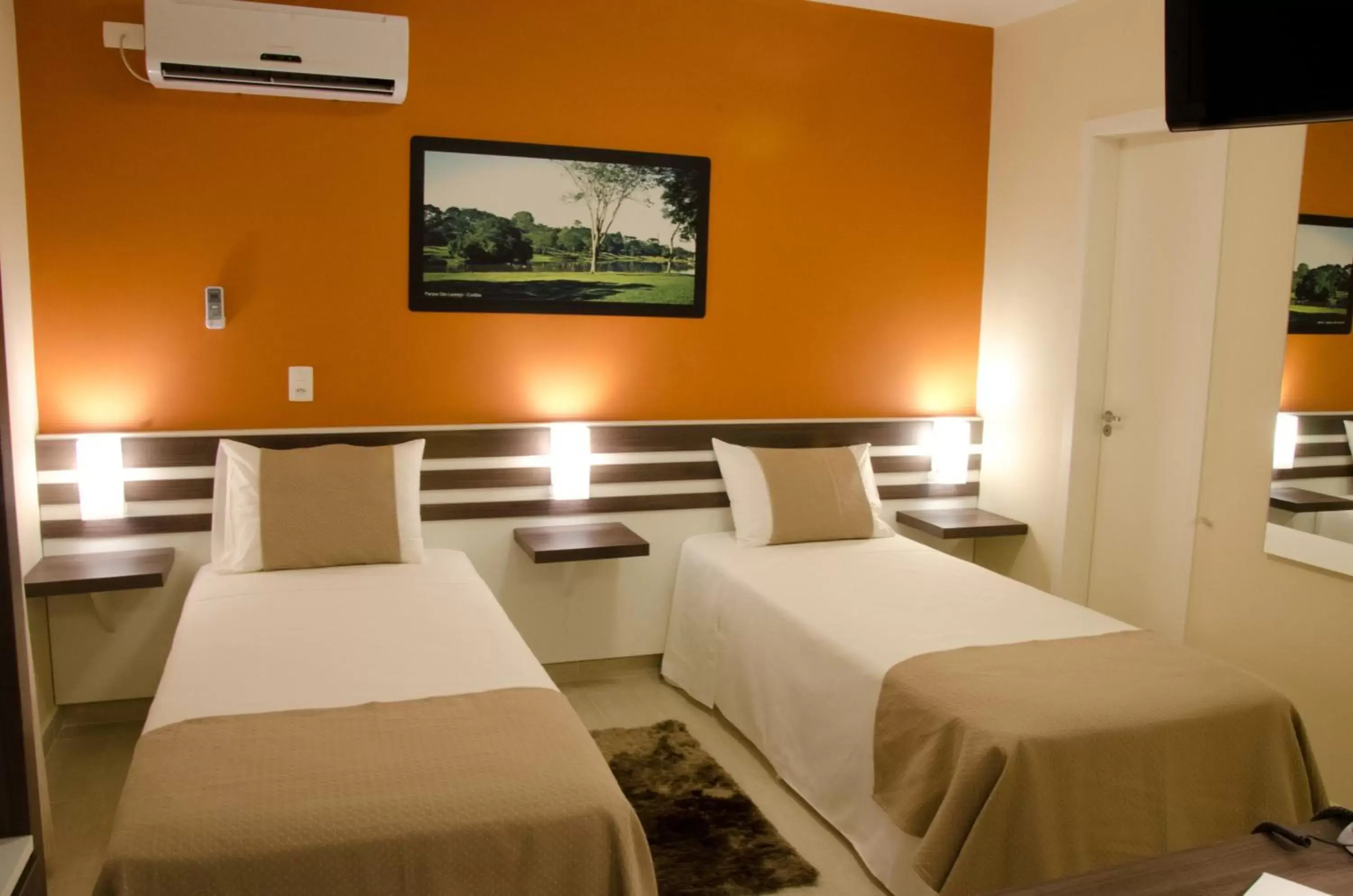 Bedroom, Bed in Bristol Portal do Iguaçu Curitiba Aeroporto