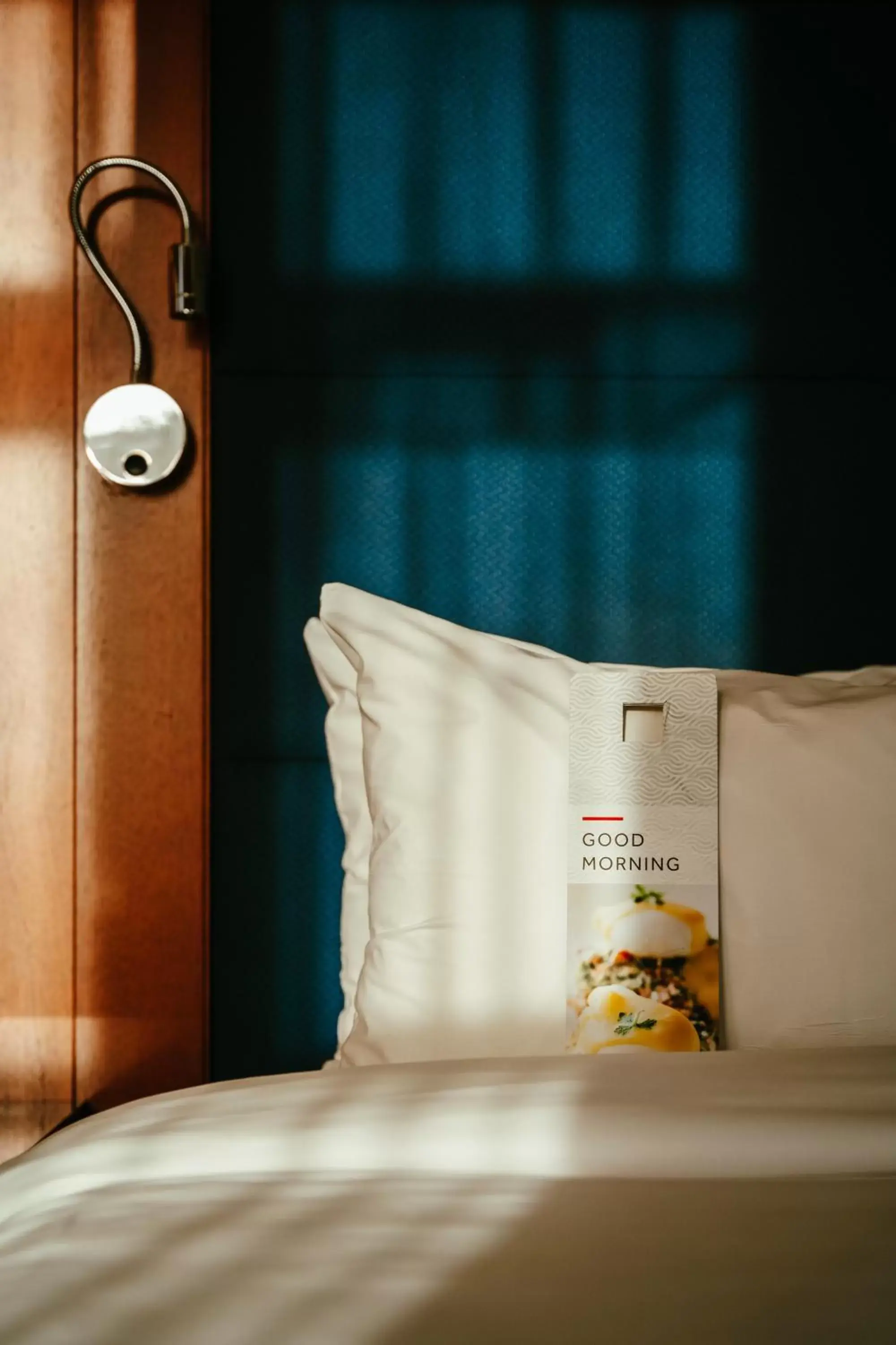 Bed in Ghent Marriott Hotel
