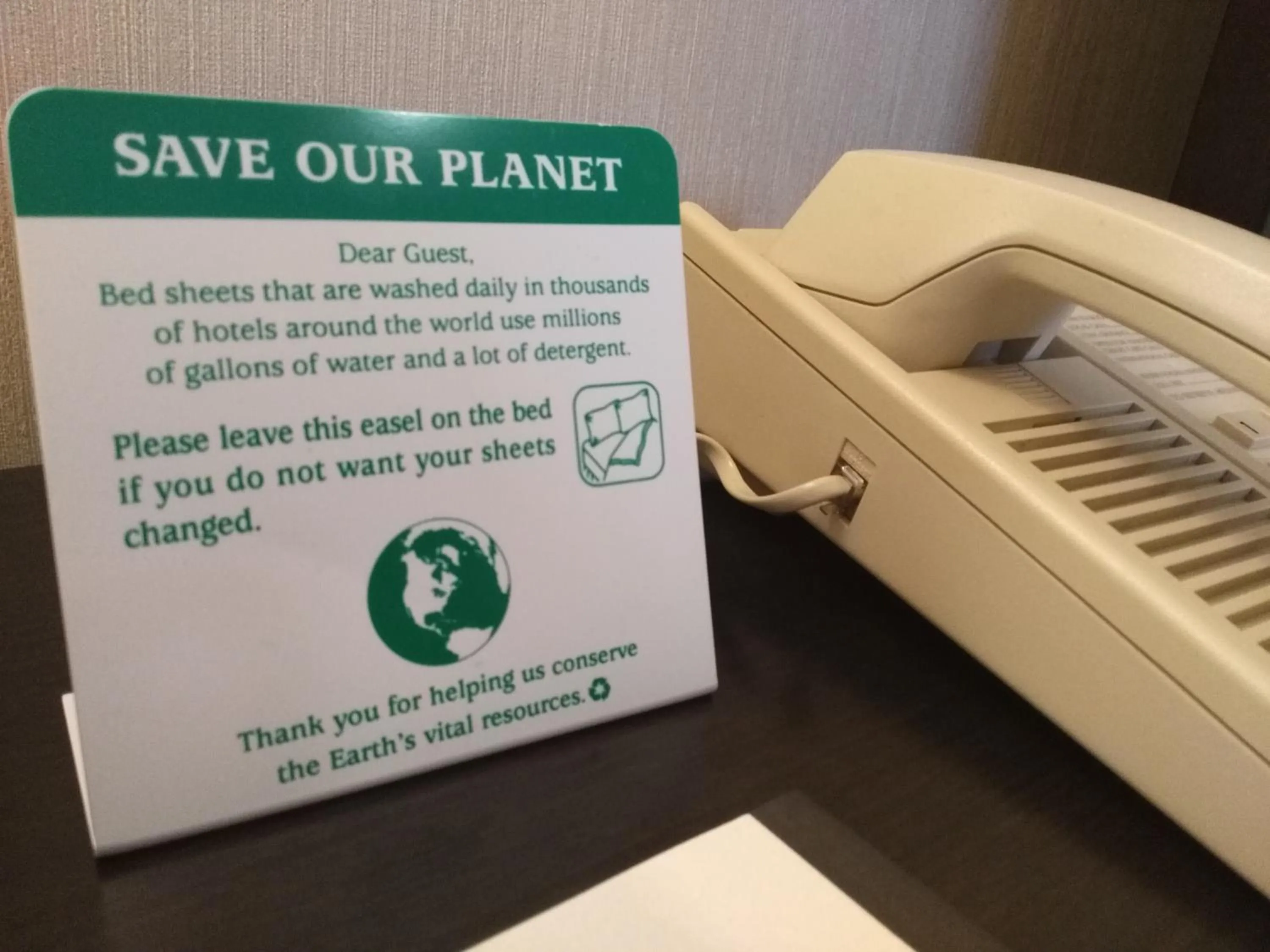 Bed in The Wilshire Grand Hotel