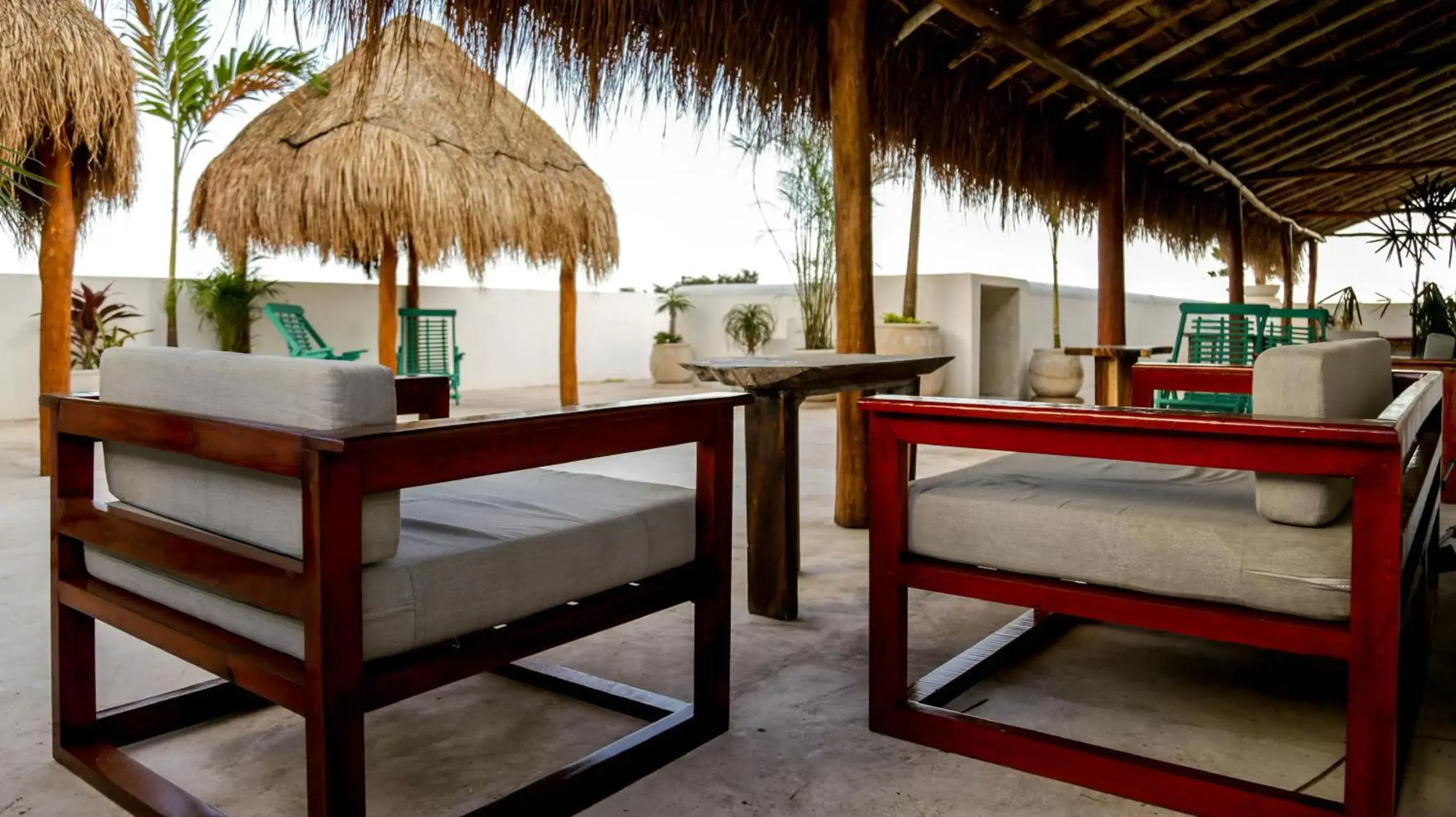 Swimming pool in Caliza Tulum Hotel