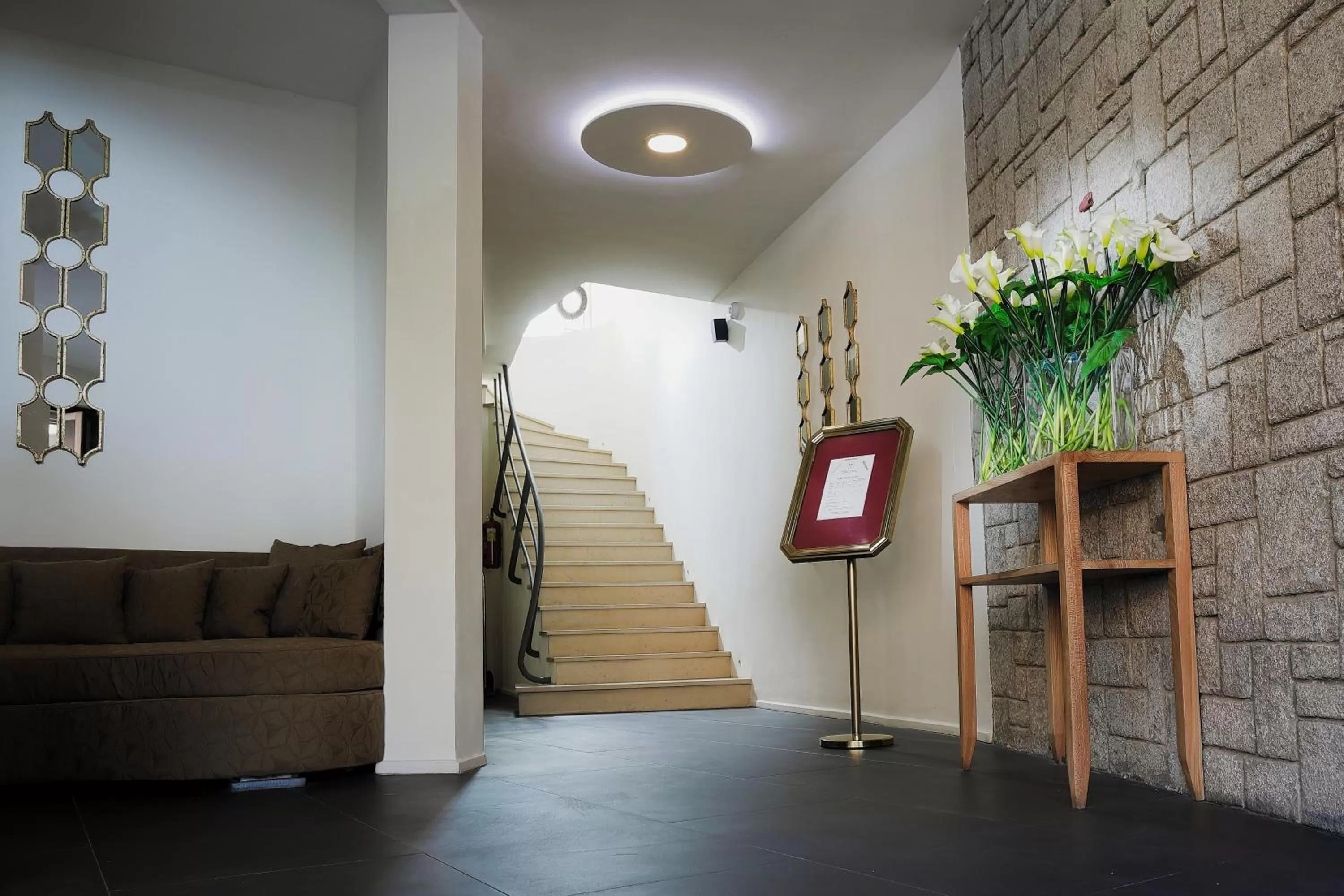 Lobby or reception in Hotel La Villette