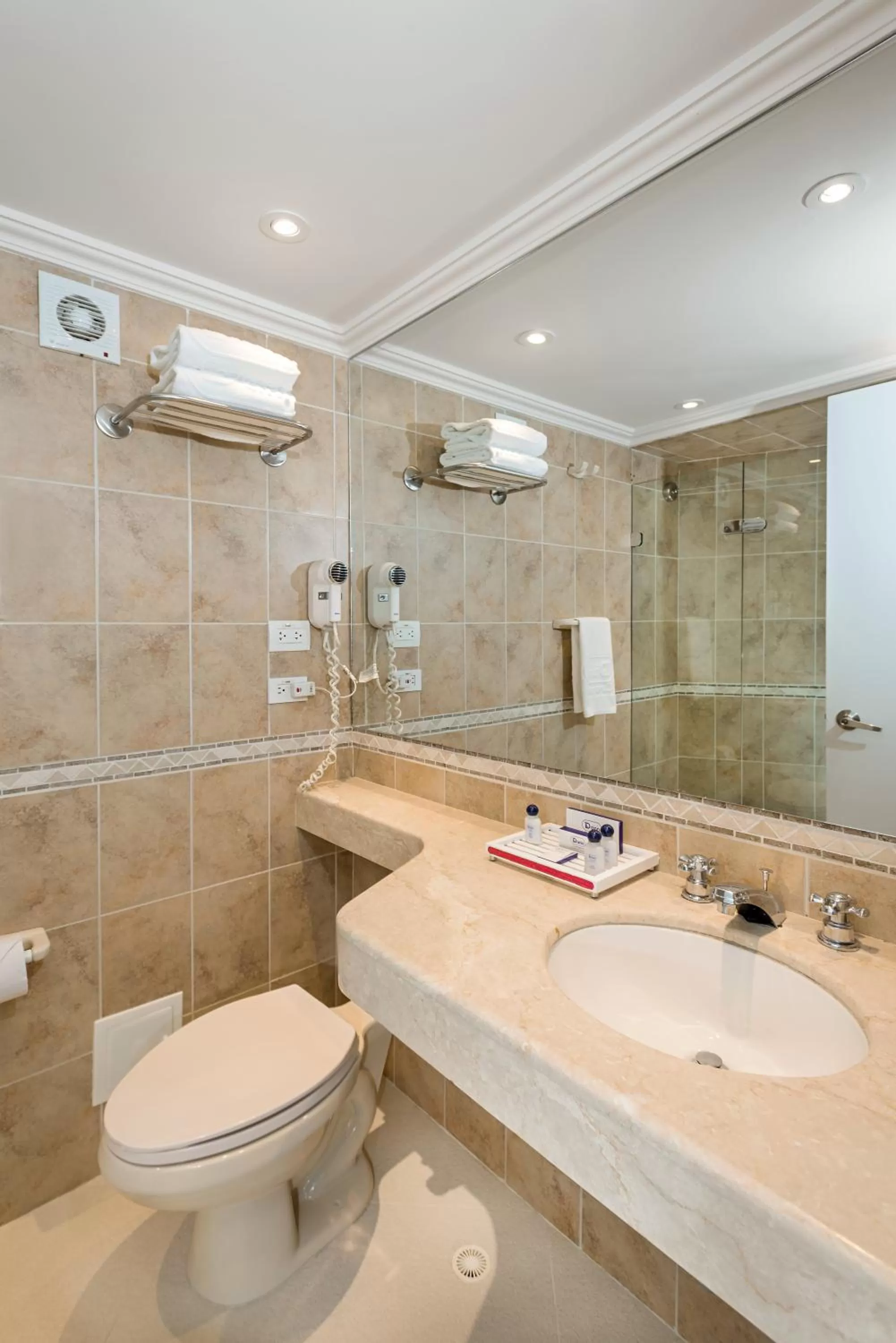 Shower in Hotel Dann Cartagena