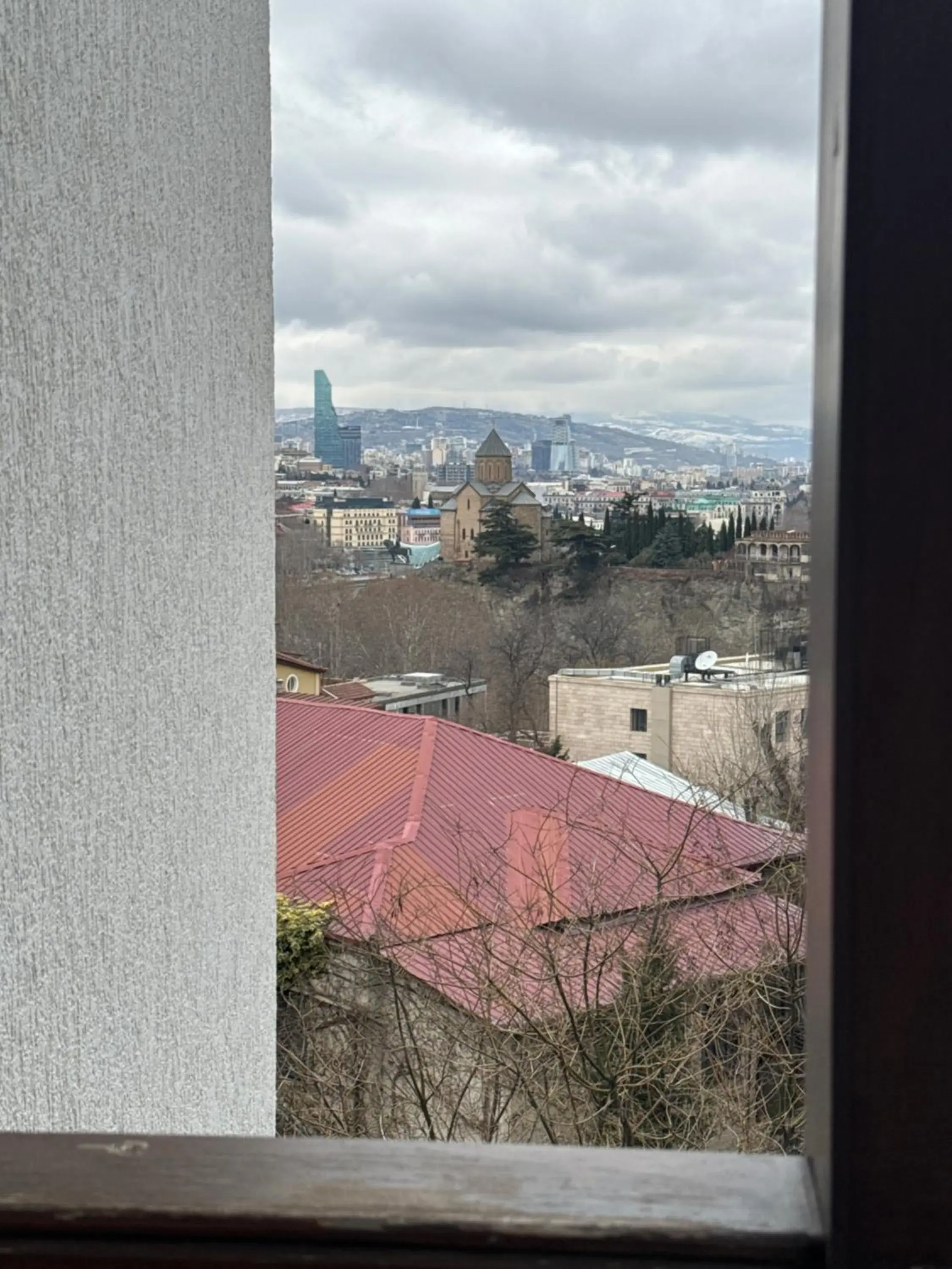 City view in Hotel Metekhi Line