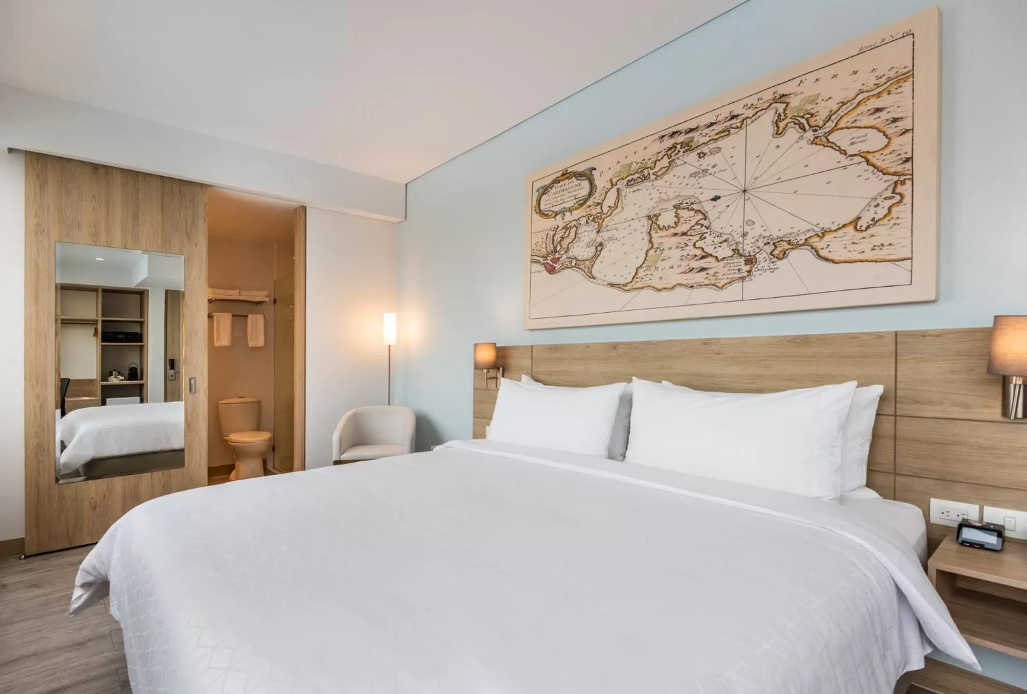 Photo of the whole room, Bed in Holiday Inn Express Cartagena Manga by IHG