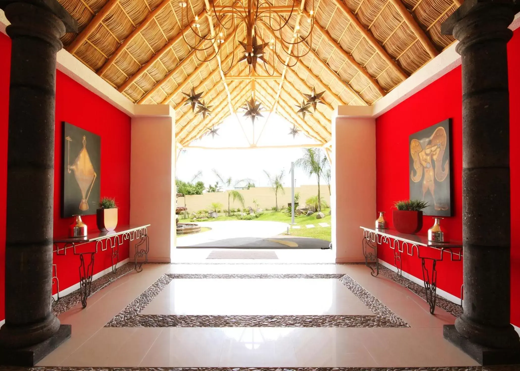 Lobby or reception in Zar Colima