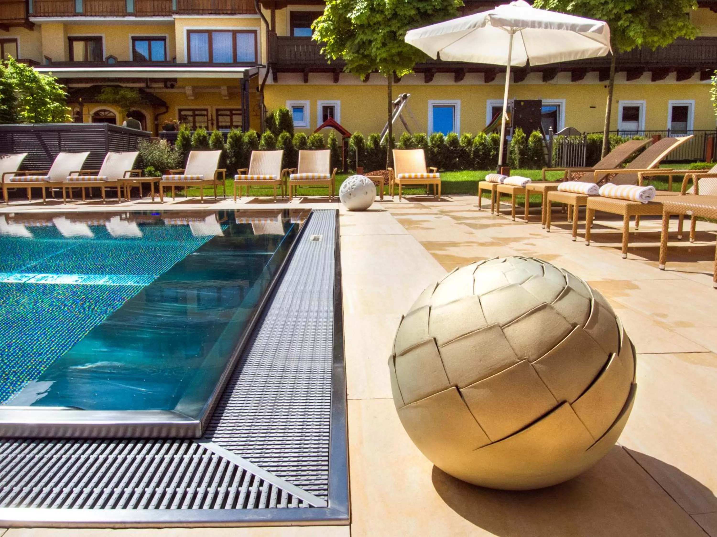 Swimming pool in Hotel Brückenwirt