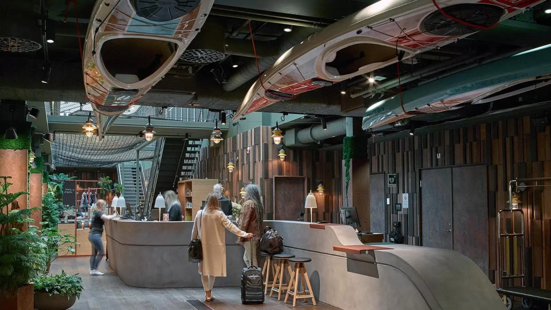 Lobby or reception in Downtown Camper by Scandic Lobby or reception in Downtown Camper by Scandic