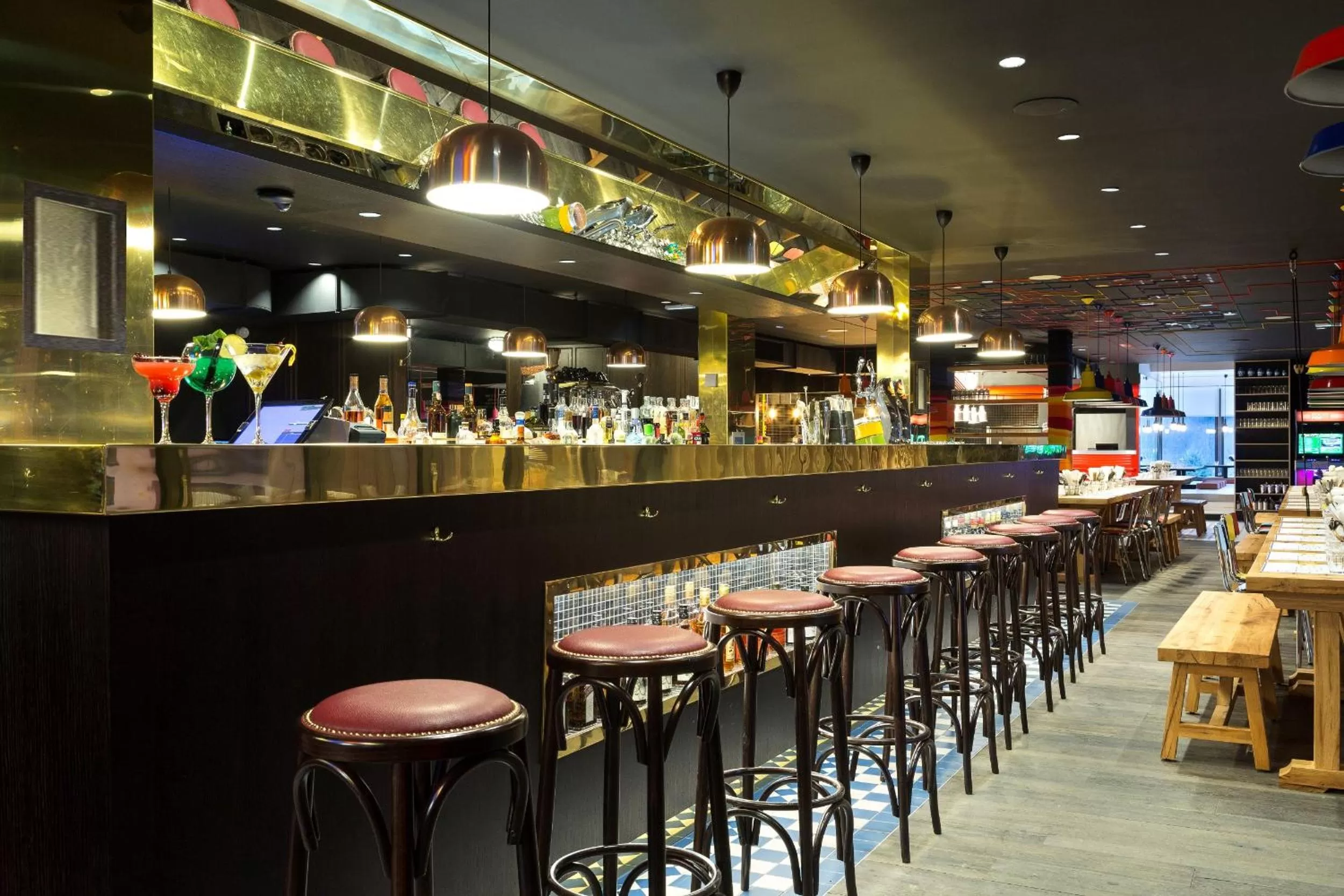 Lounge or bar in RockyPop Chamonix - Les Houches