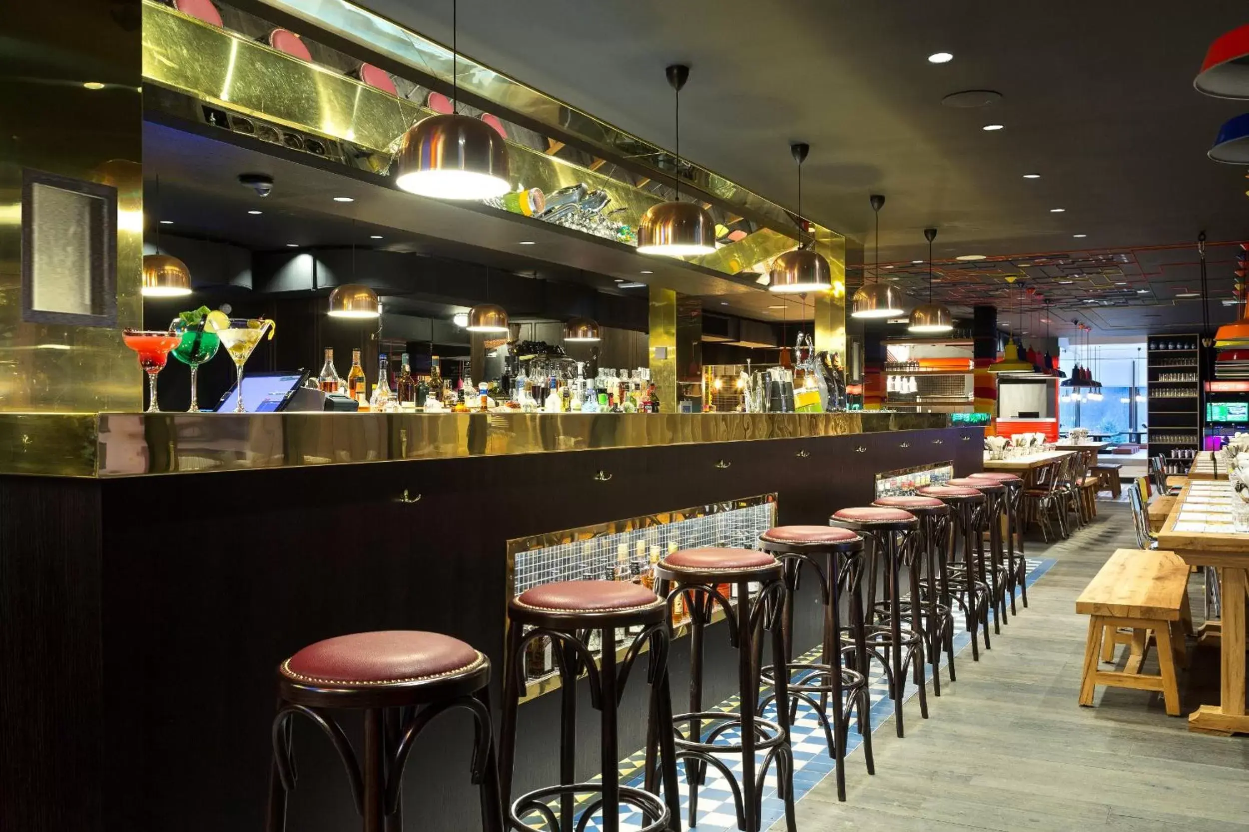 Lounge or bar in RockyPop Chamonix - Les Houches Lounge or bar in RockyPop Chamonix - Les Houches