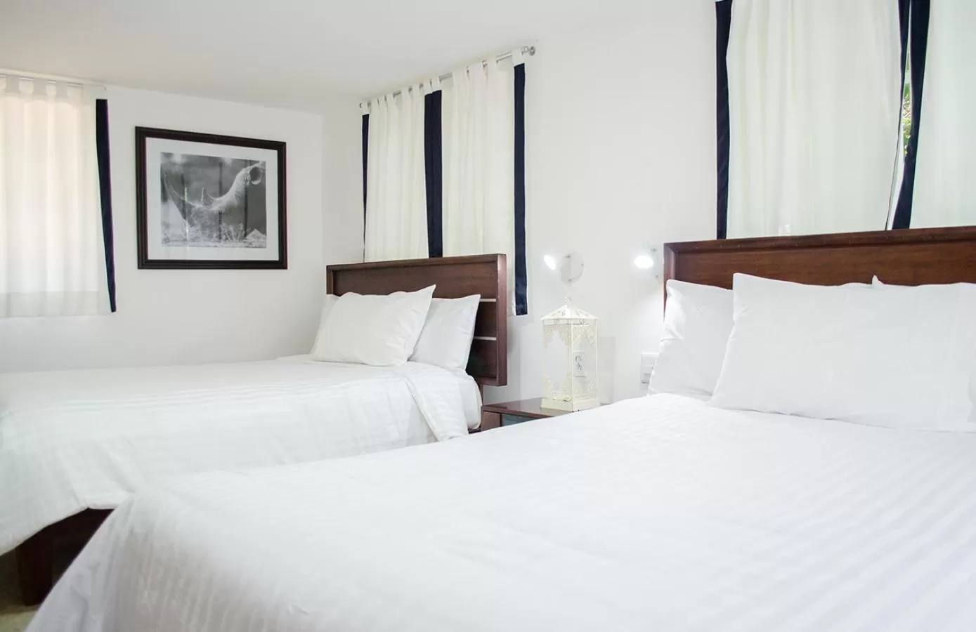 Bed in Hotel Rio Atlixco