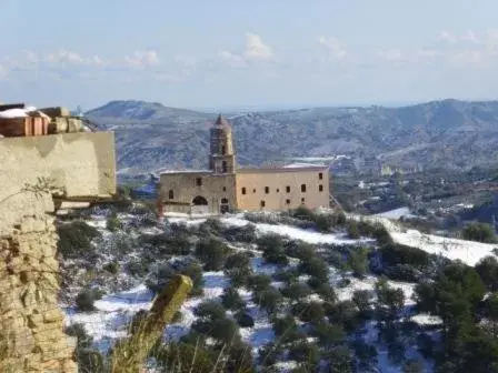 Landmark view, Winter in Palazzo dei Poeti