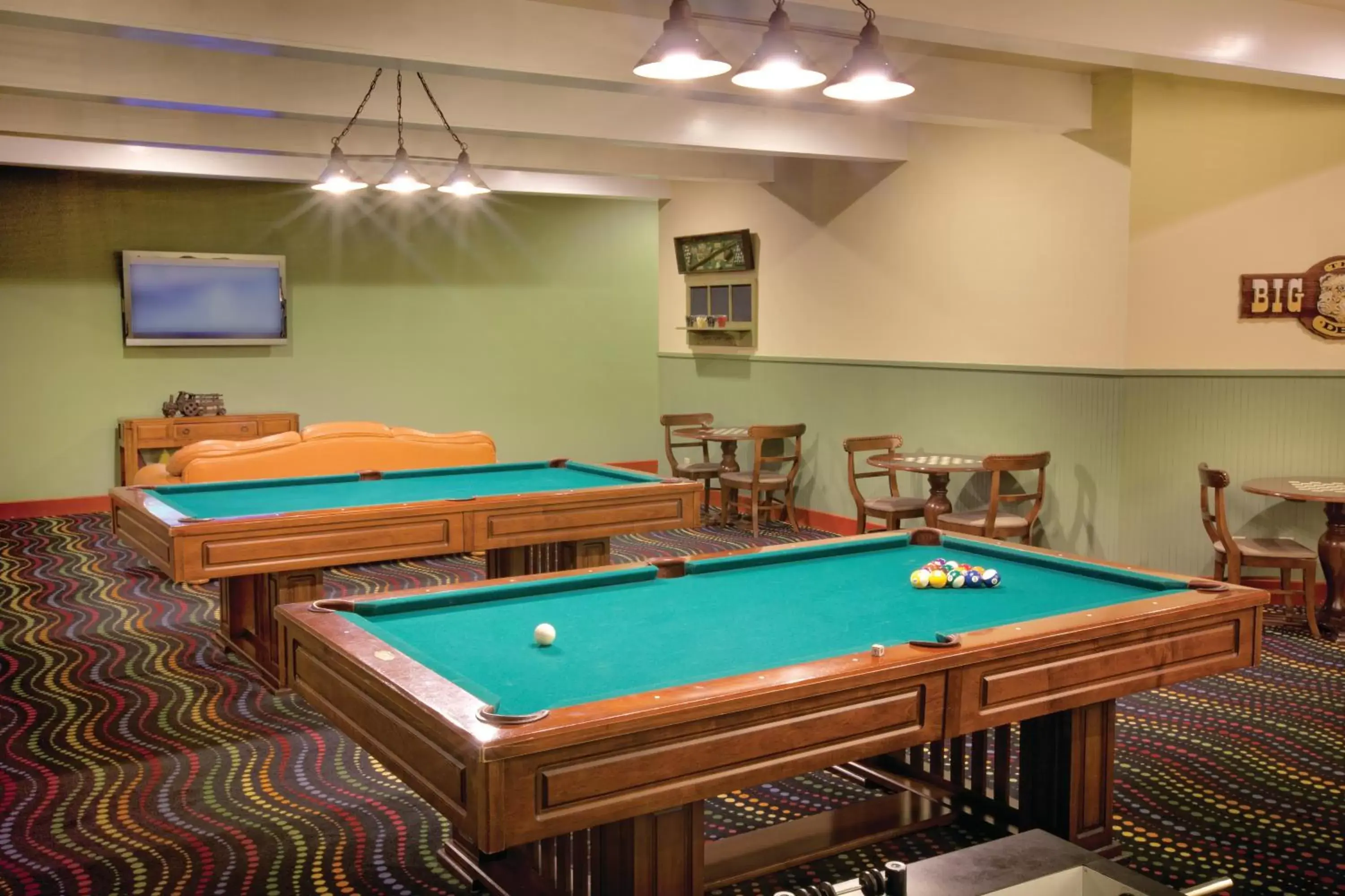Game Room, Billiards in Club Wyndham Mountain Vista
