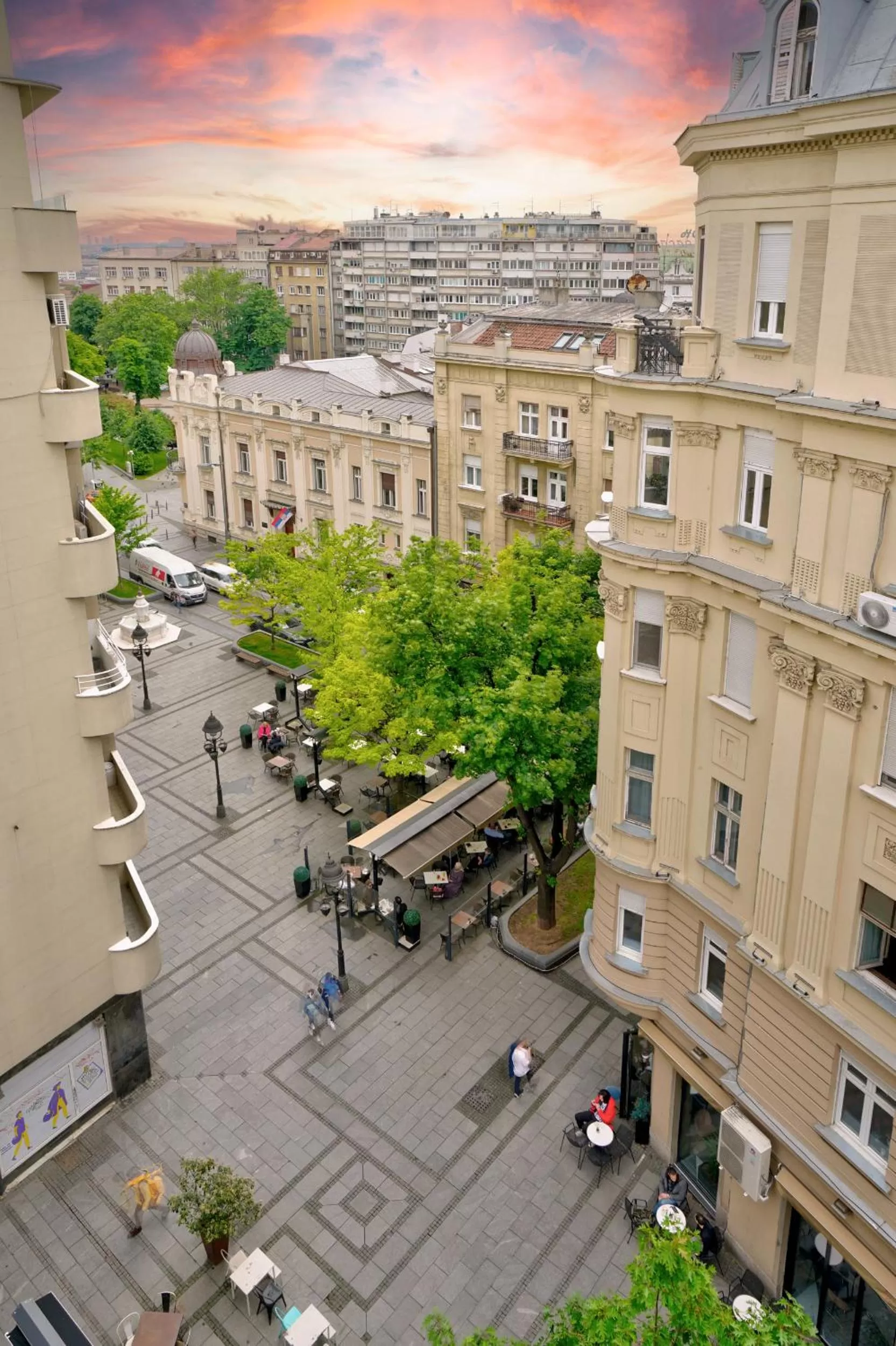 Property building in Tulum Apart Center Belgrade