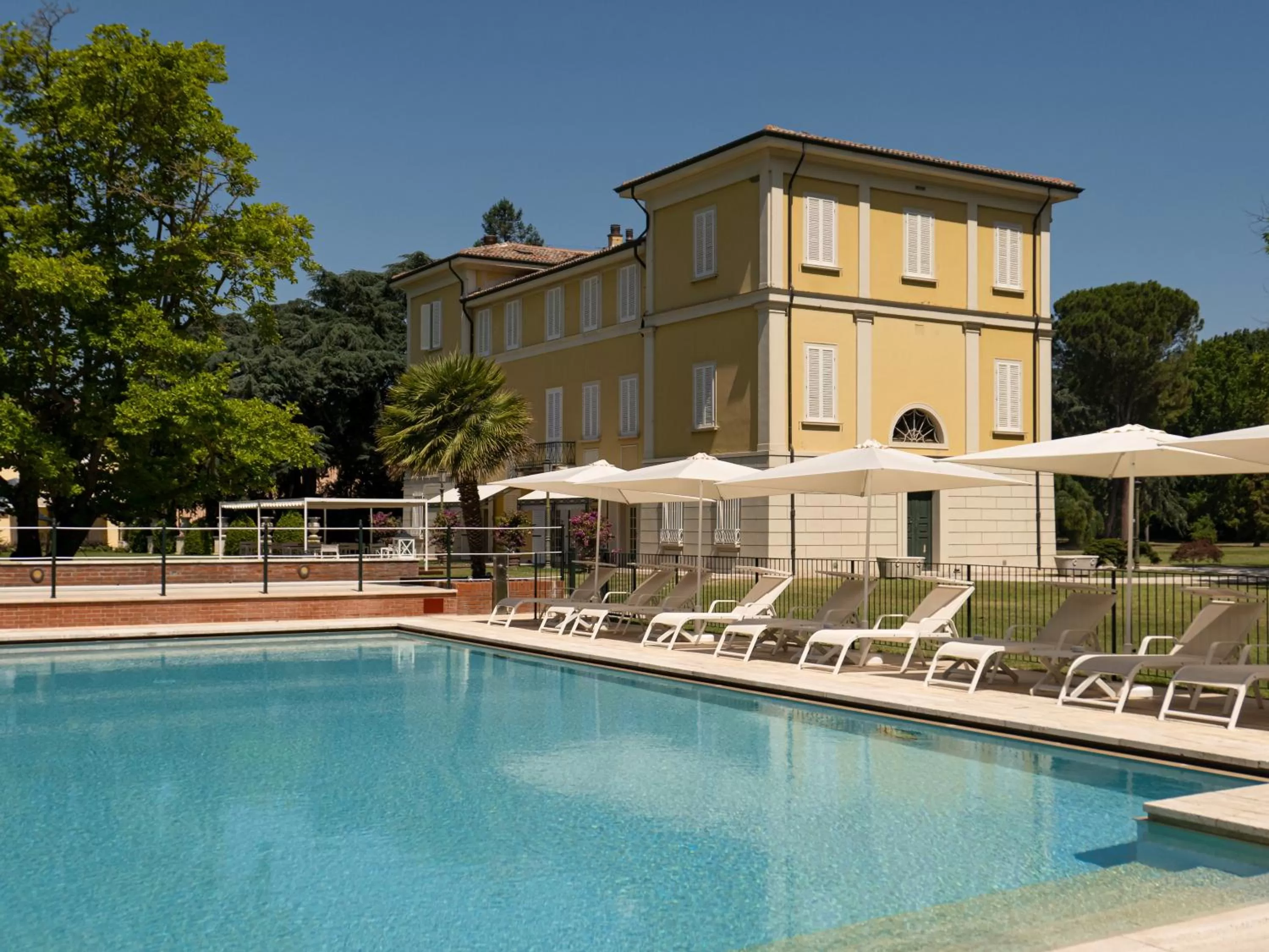 Property building in Villa Abbondanzi Resort