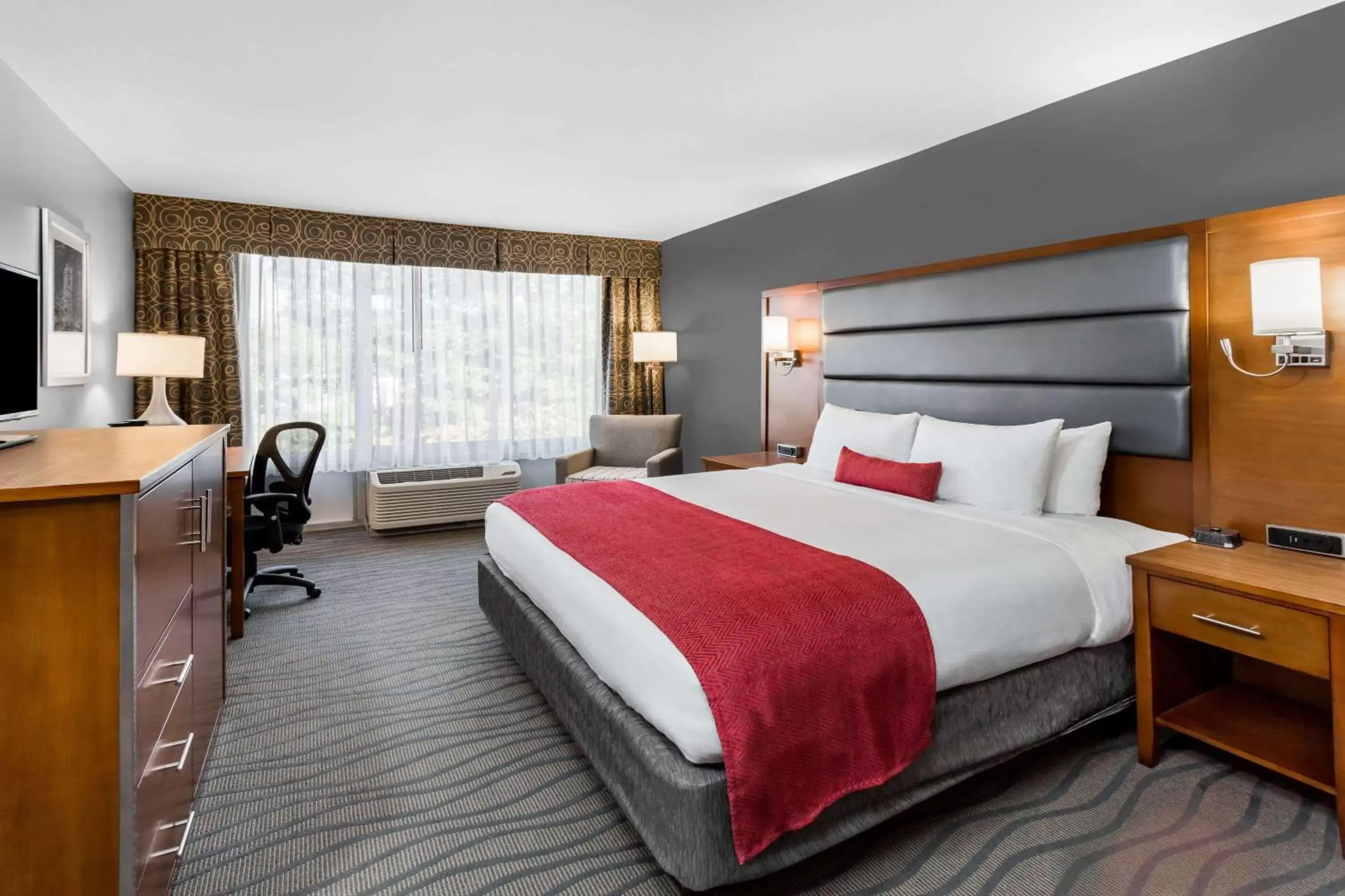 Photo of the whole room, Bed in Wyndham Garden Greensboro