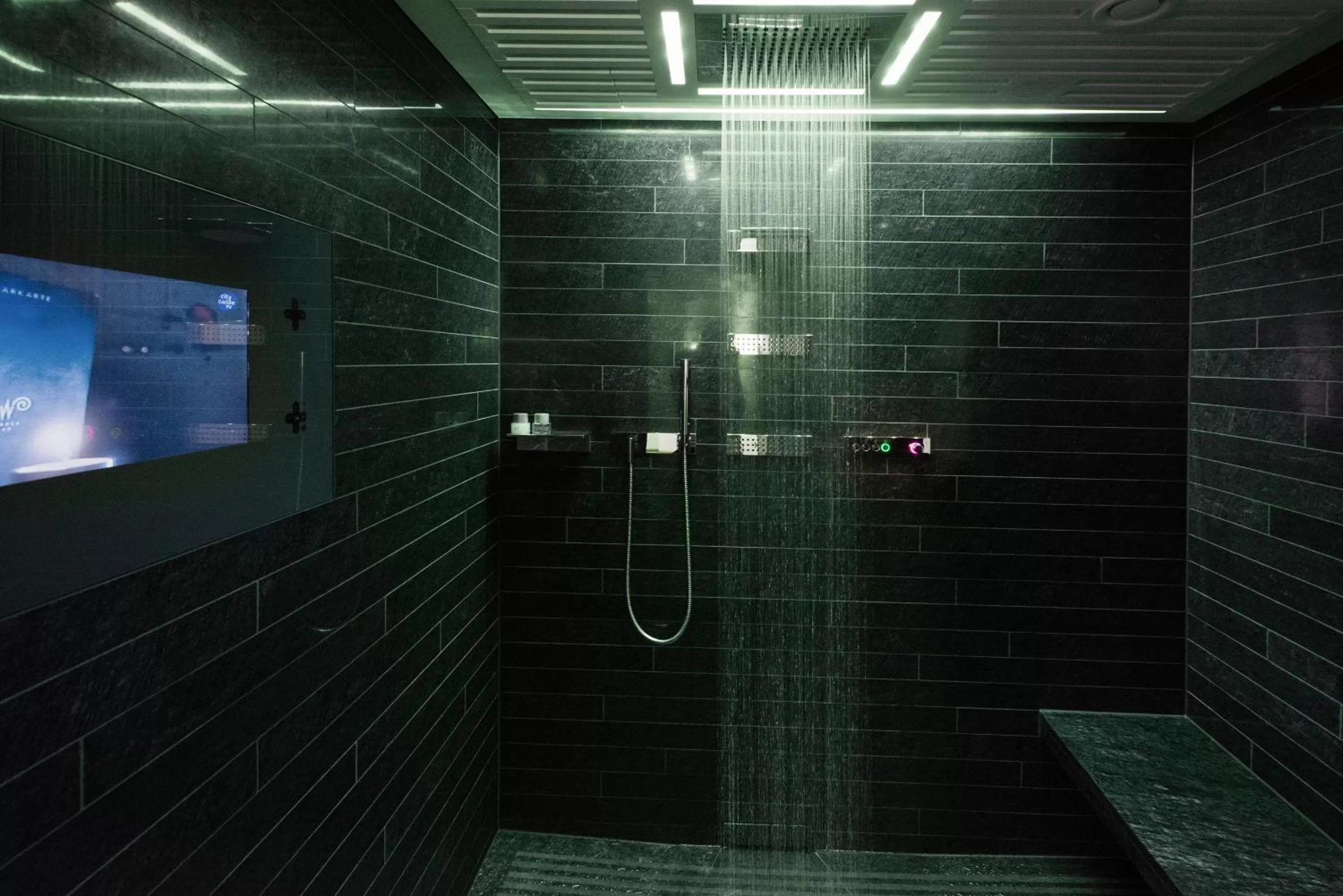 Shower in Widder Hotel - Zurichs Luxury Hideaway