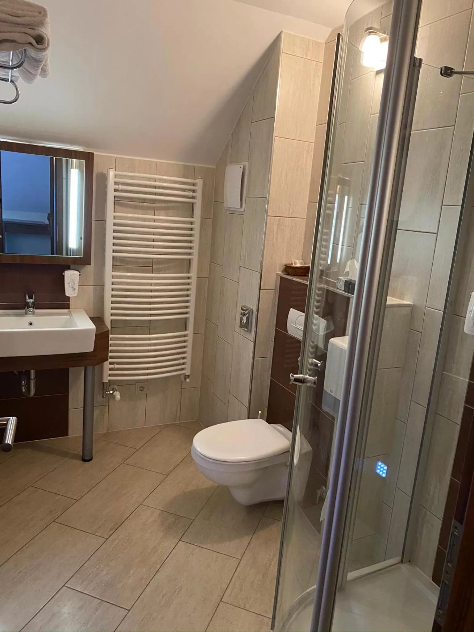 Shower in Hotel Makar Sport & Wellness