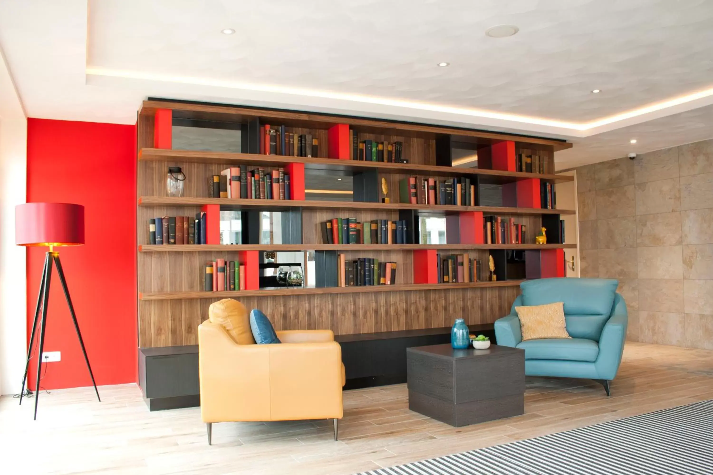Library in Bastion Hotel Arnhem