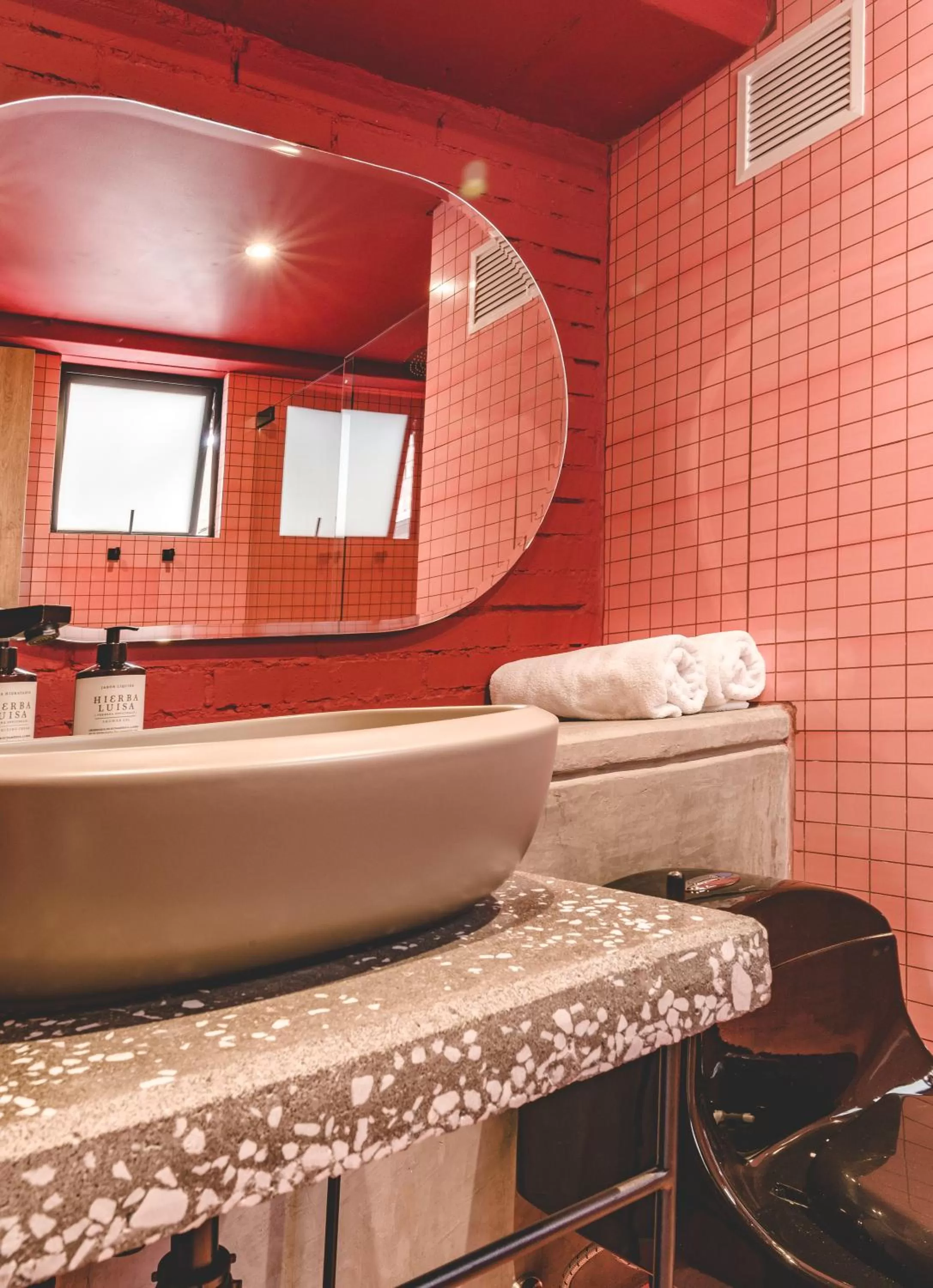 Bathroom in The Somos Beats Hotel & Rooftop