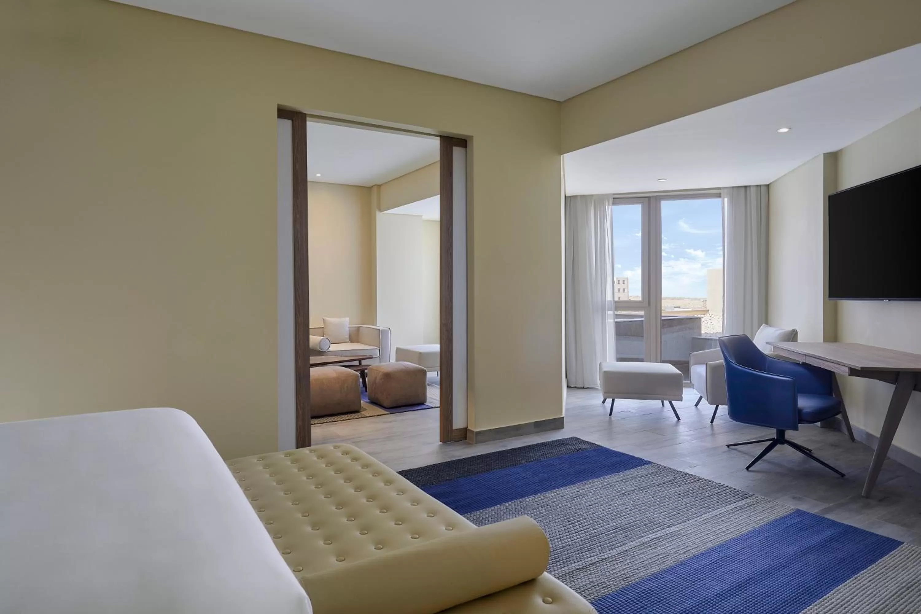 TV and multimedia, Bed in Hyatt Regency Cairo West