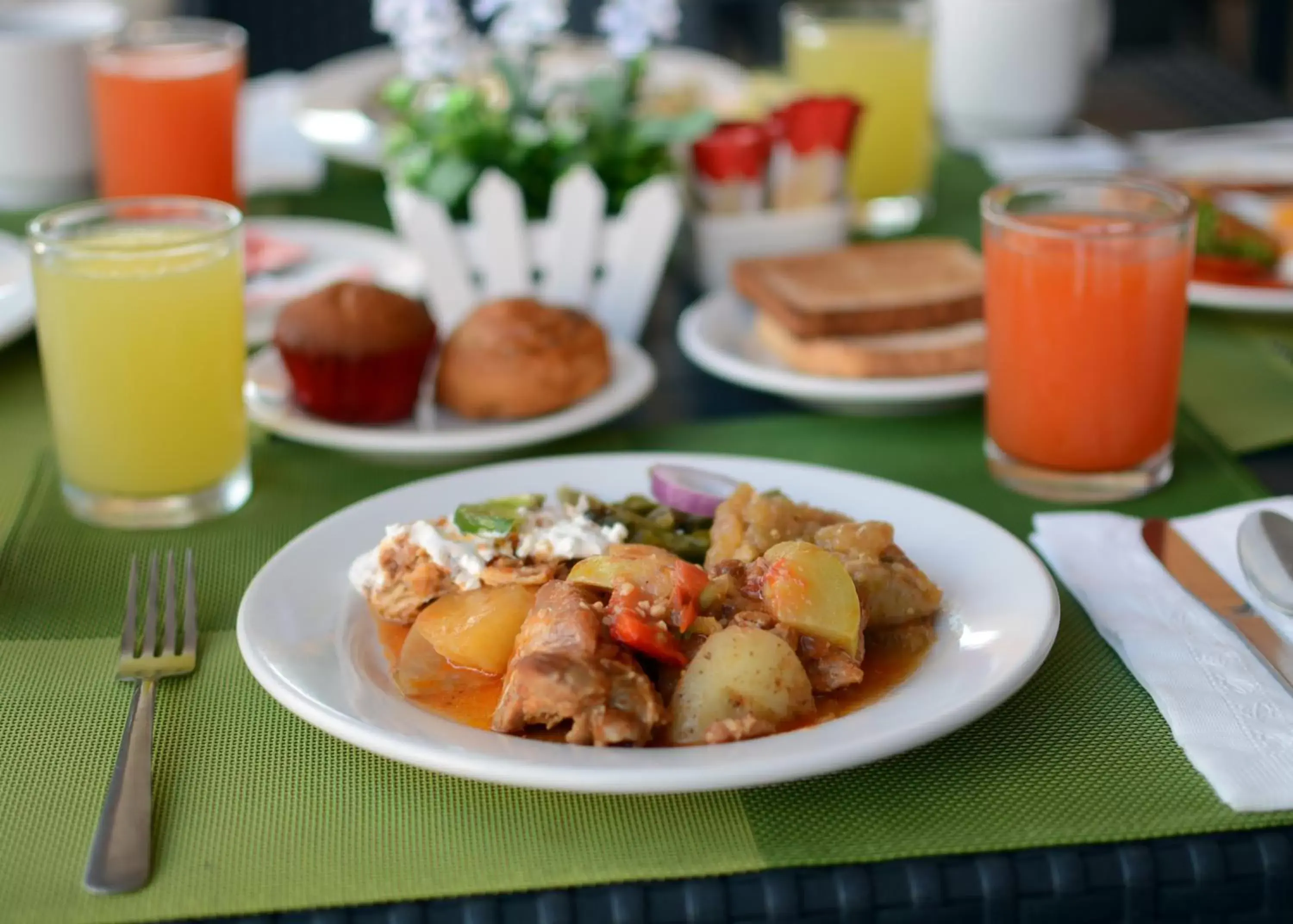 Breakfast in Amarea Hotel Acapulco