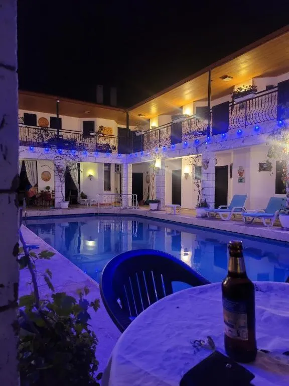 Pool view in Han Dalyan Hotel