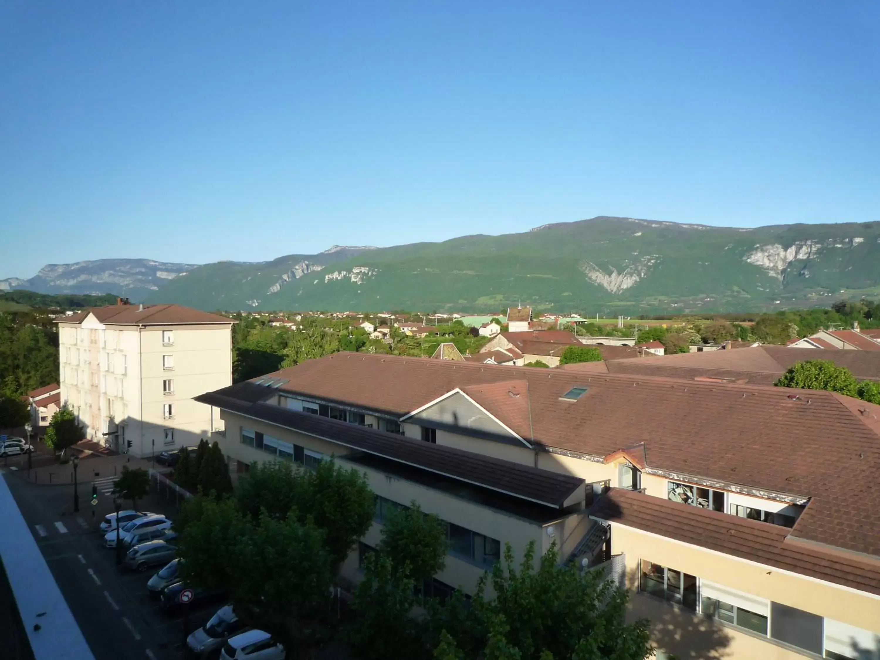 Mountain View in Hôtel Les Portes du Vercors