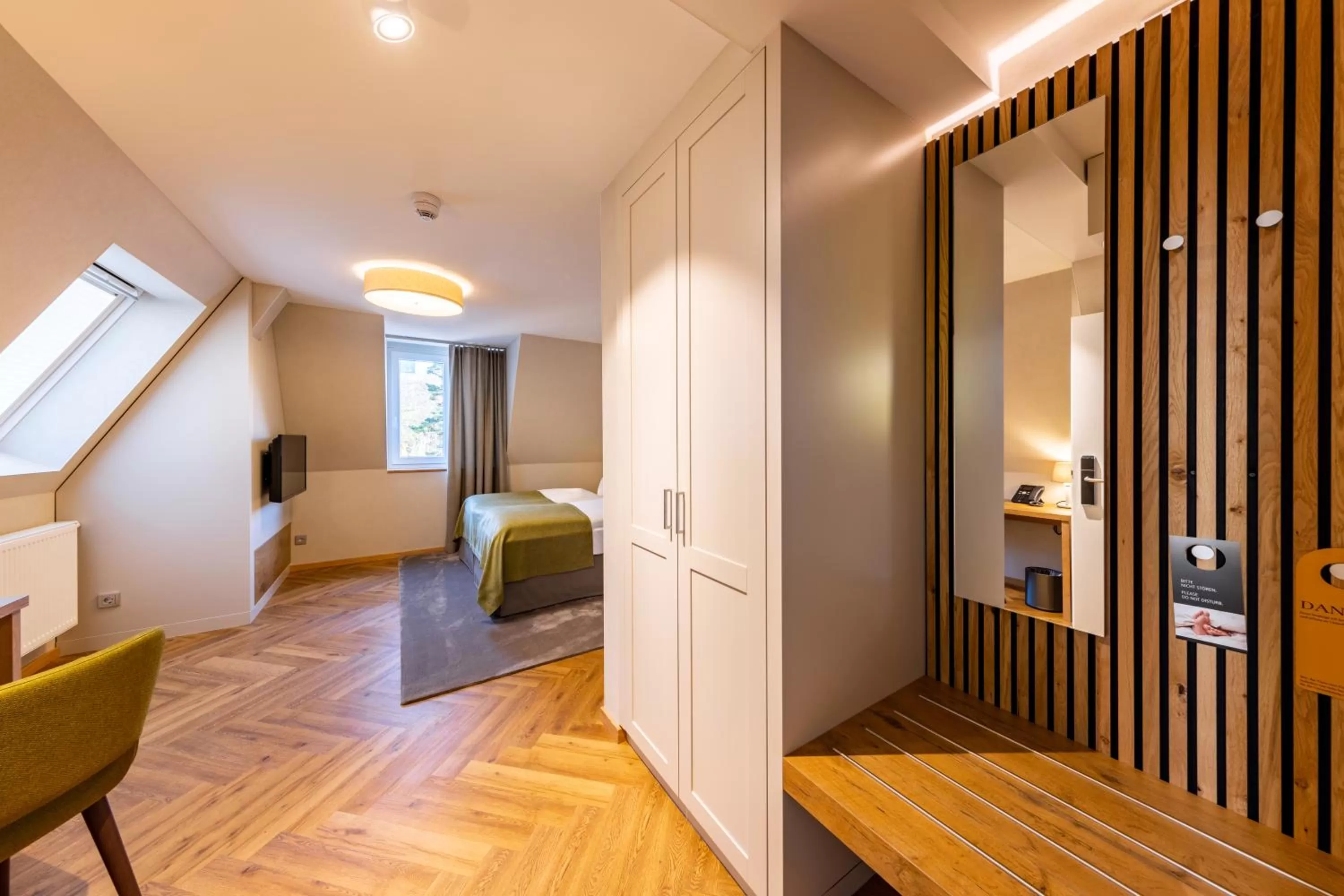 Bed in Parkhotel Güldene Berge