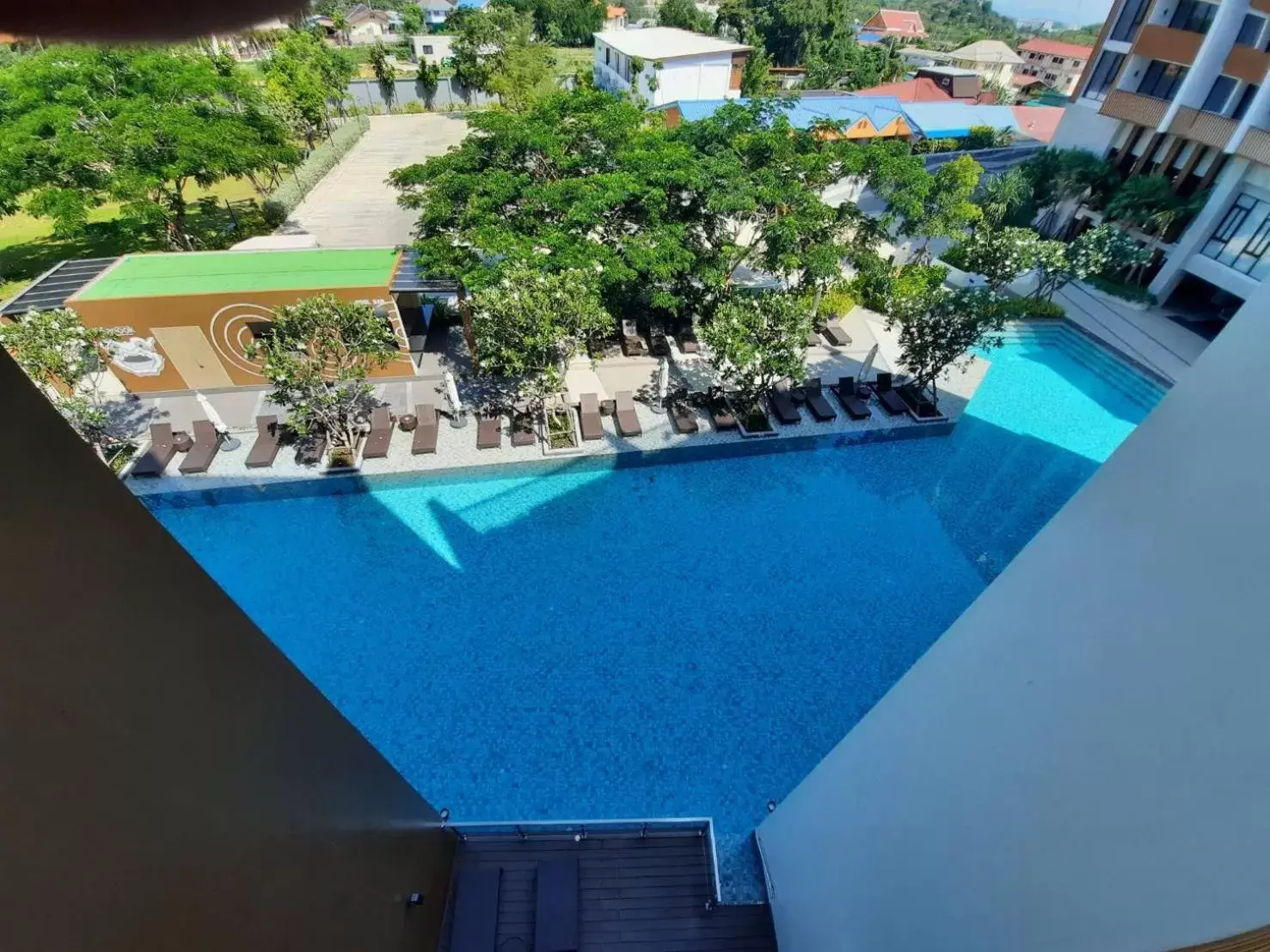 Pool view in iSanook Resort & Suites Hua Hin Pool view in iSanook Resort & Suites Hua Hin