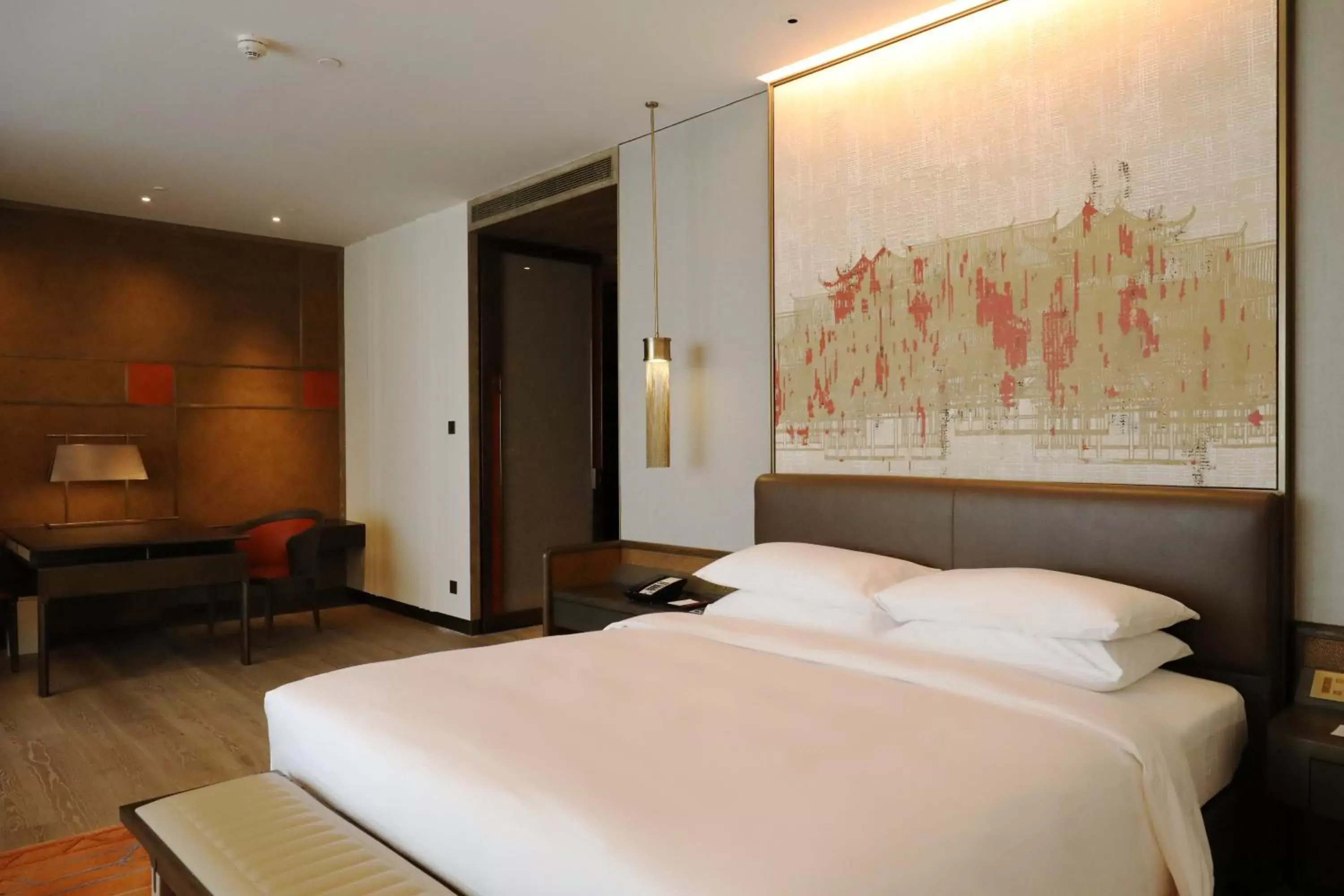 Bed in Grand Hyatt Xi'an