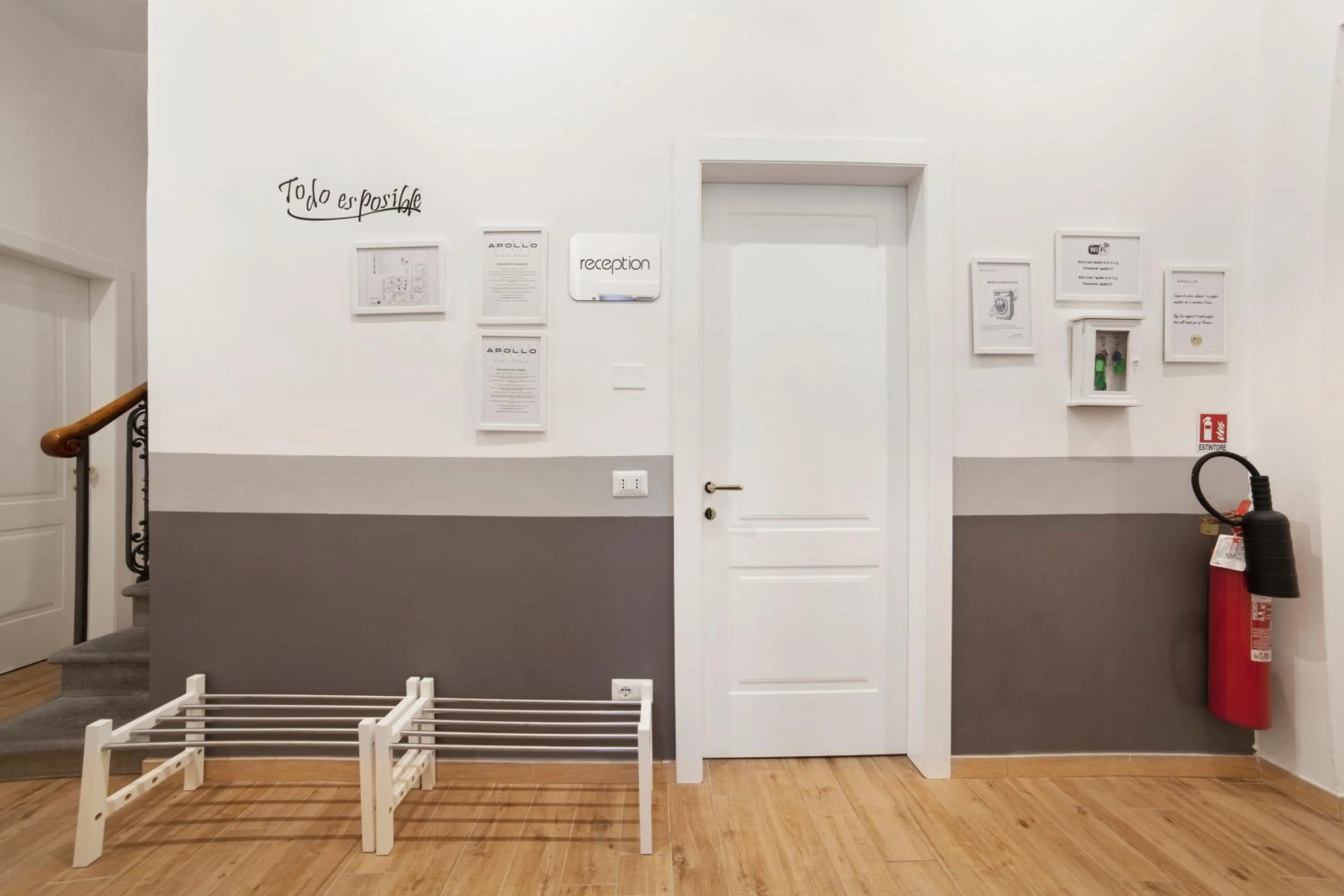 Lobby or reception in Apollo Guest House