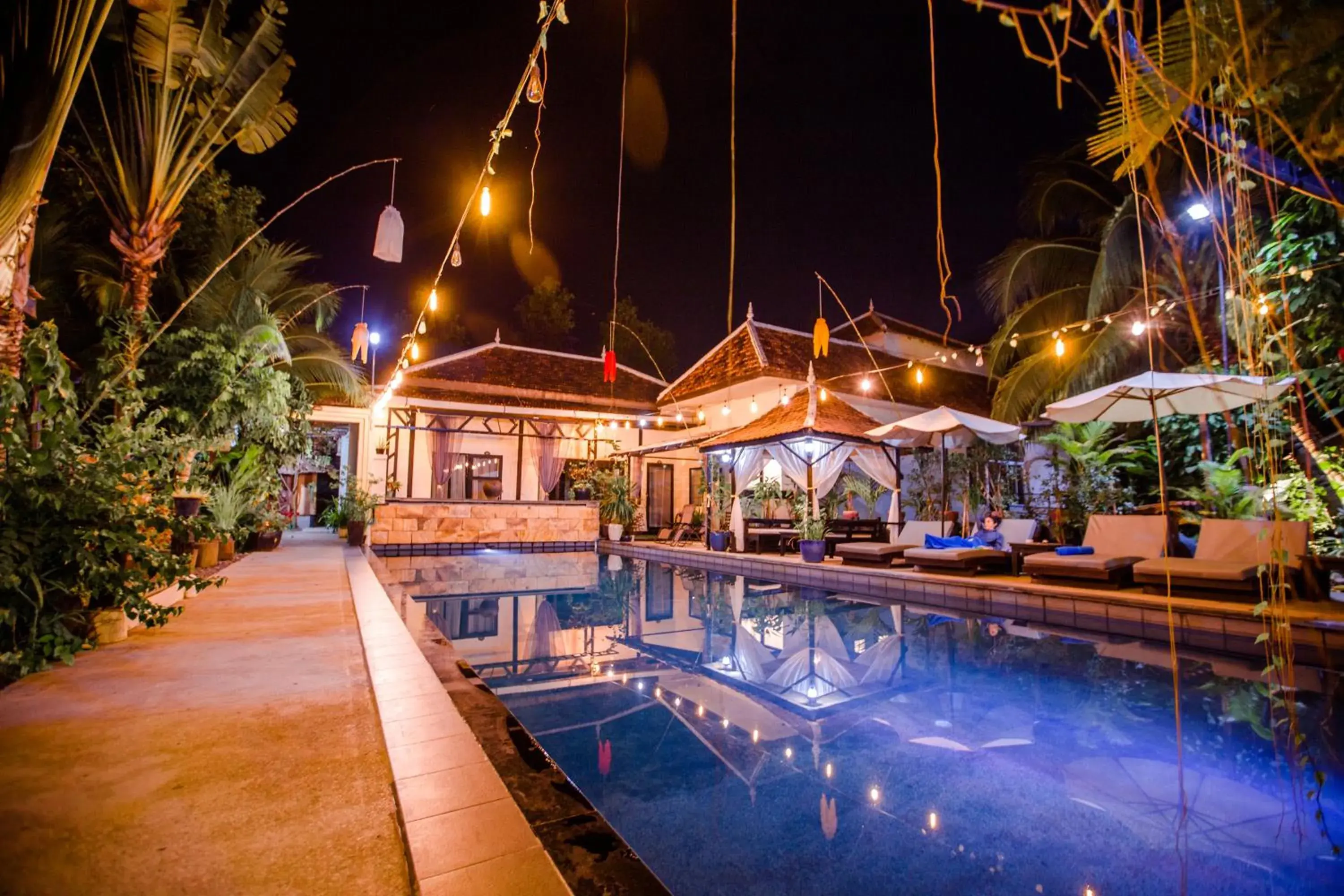 Property building, Swimming Pool in The Sanctuary Villa Battambang